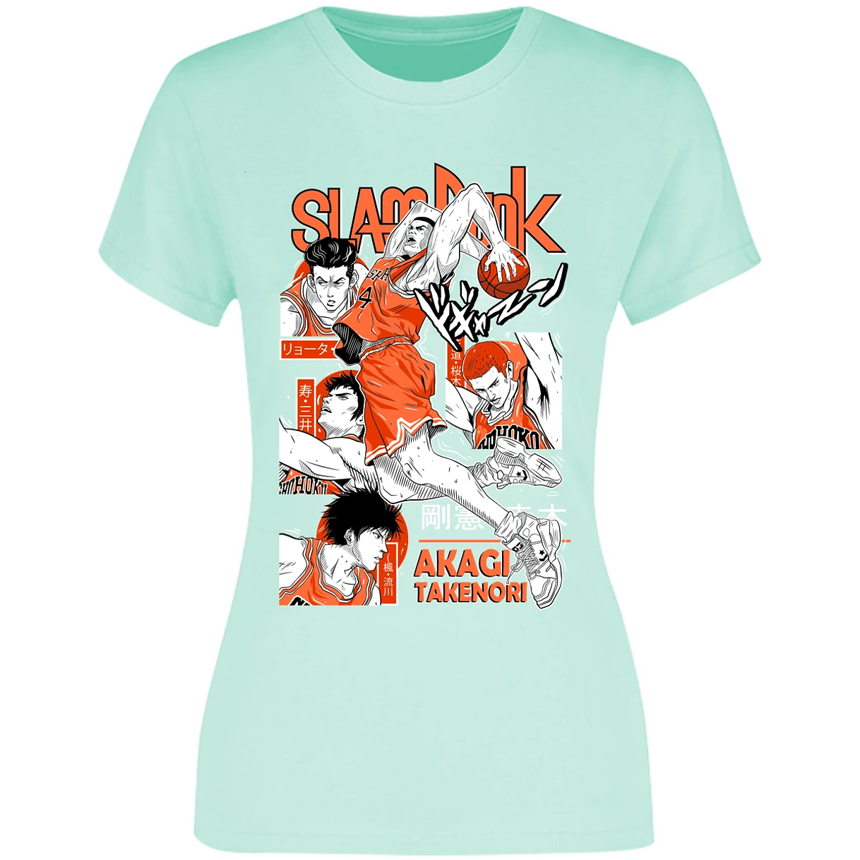 Blusa Slam Dunk Akagi Slam Dunk Blusa para Mujer 8