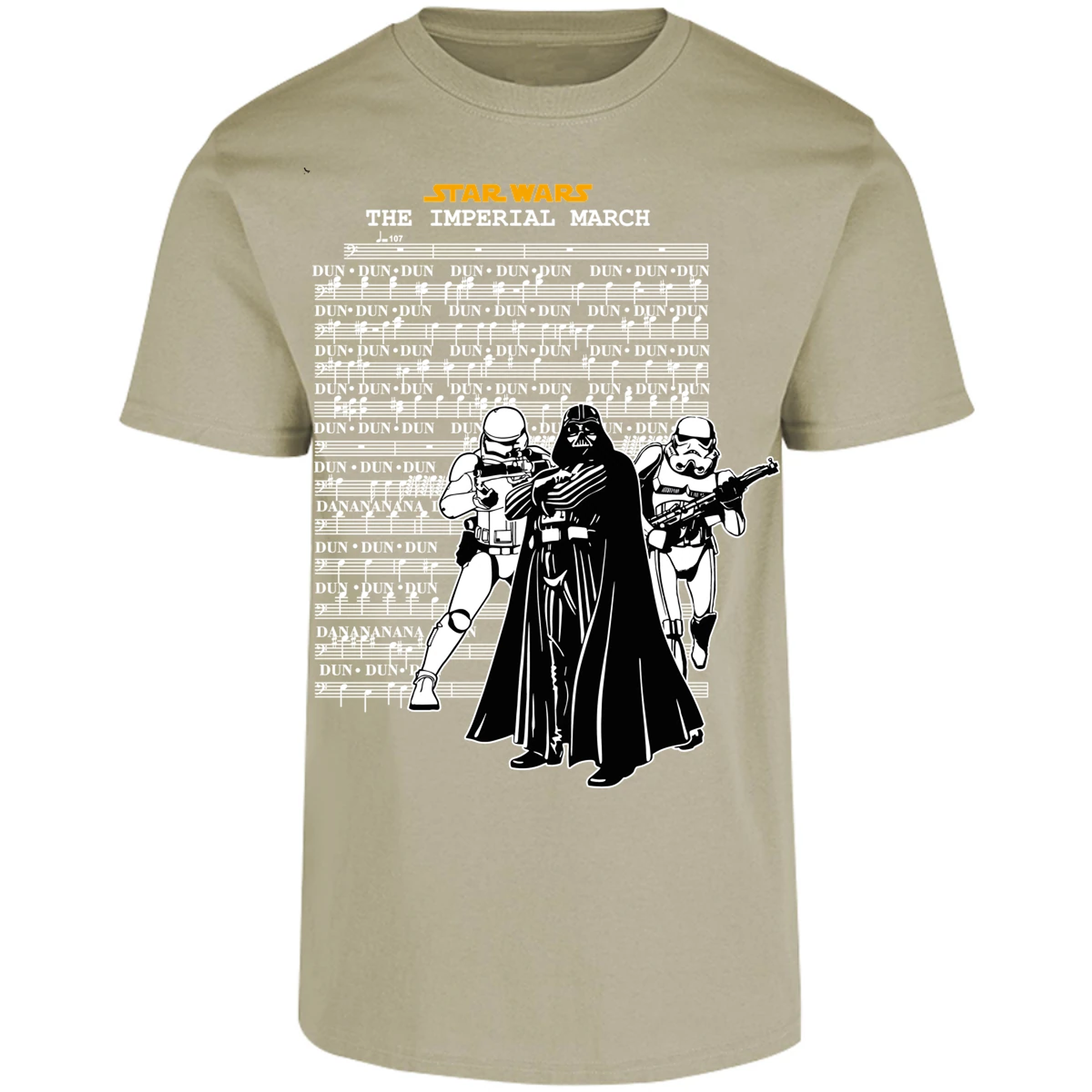 Playera Star Wars Imperial March para Adulto 5