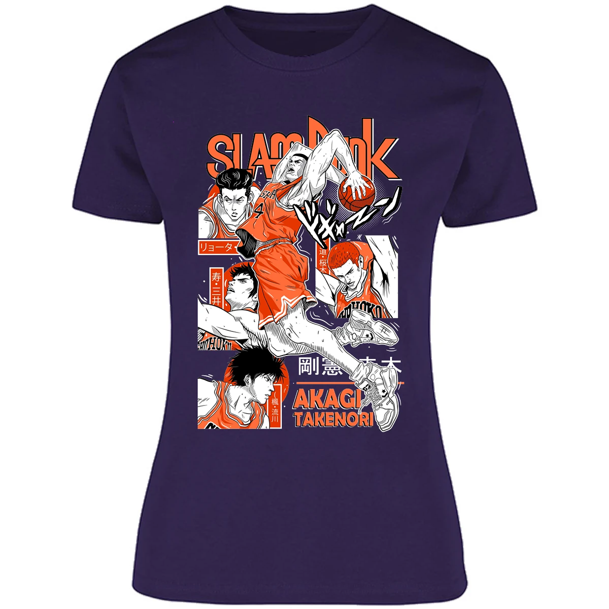Blusa Slam Dunk Akagi Slam Dunk Blusa para Mujer 2