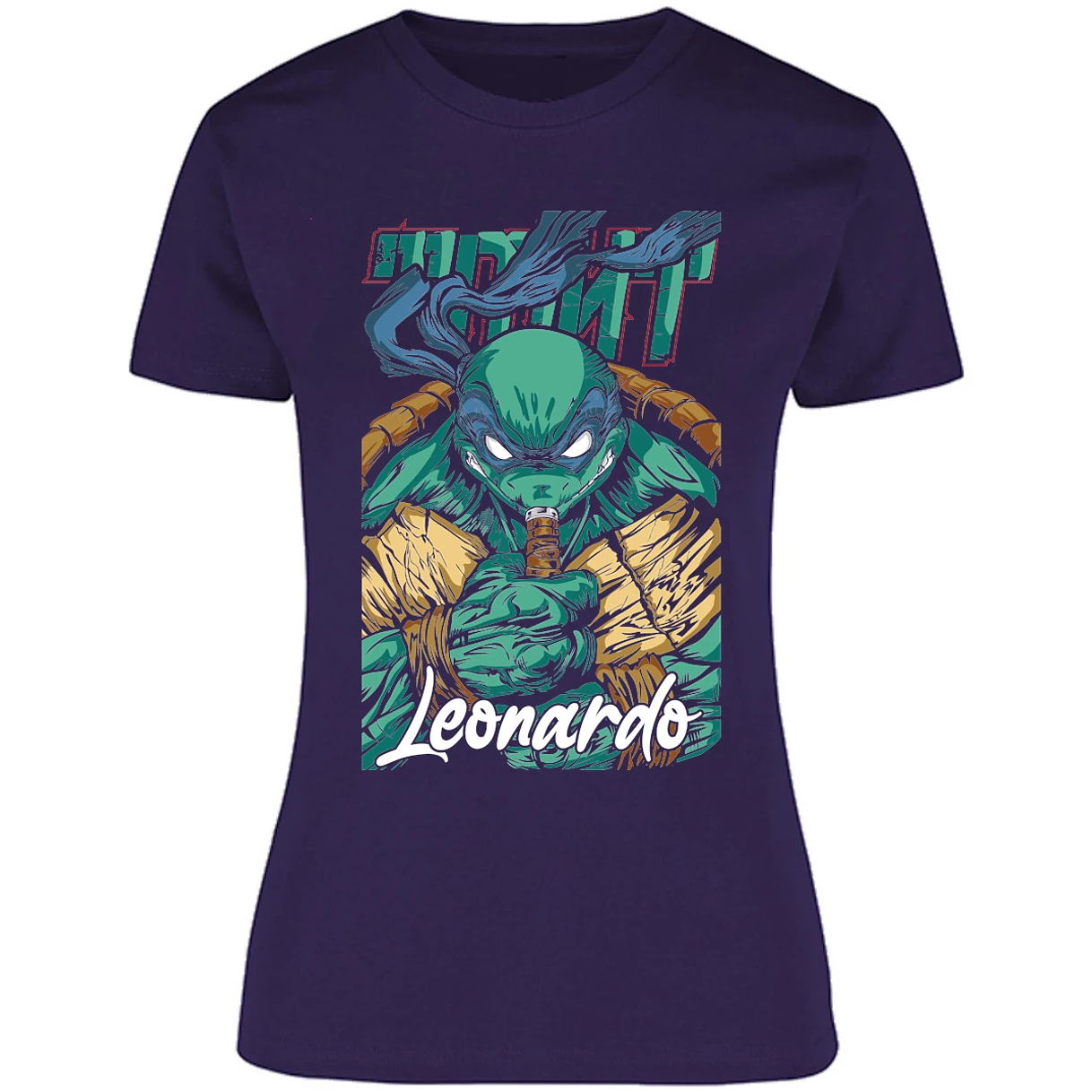 Blusa Ninja Turtles Leonardo Tmnt Blusa para Mujer 1