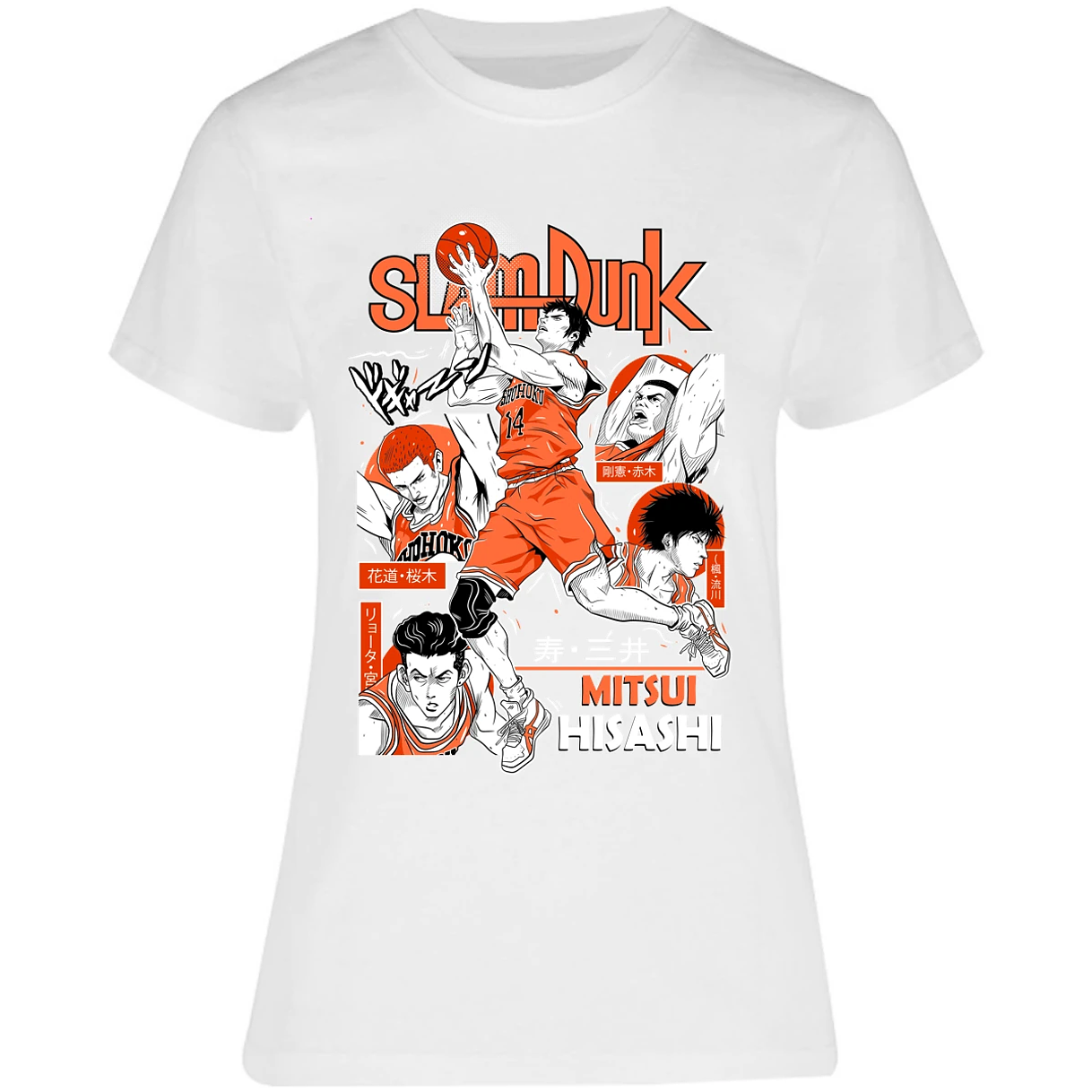 Blusa Slam Dunk Mitsui Slam Dunk Blusa para Mujer 5