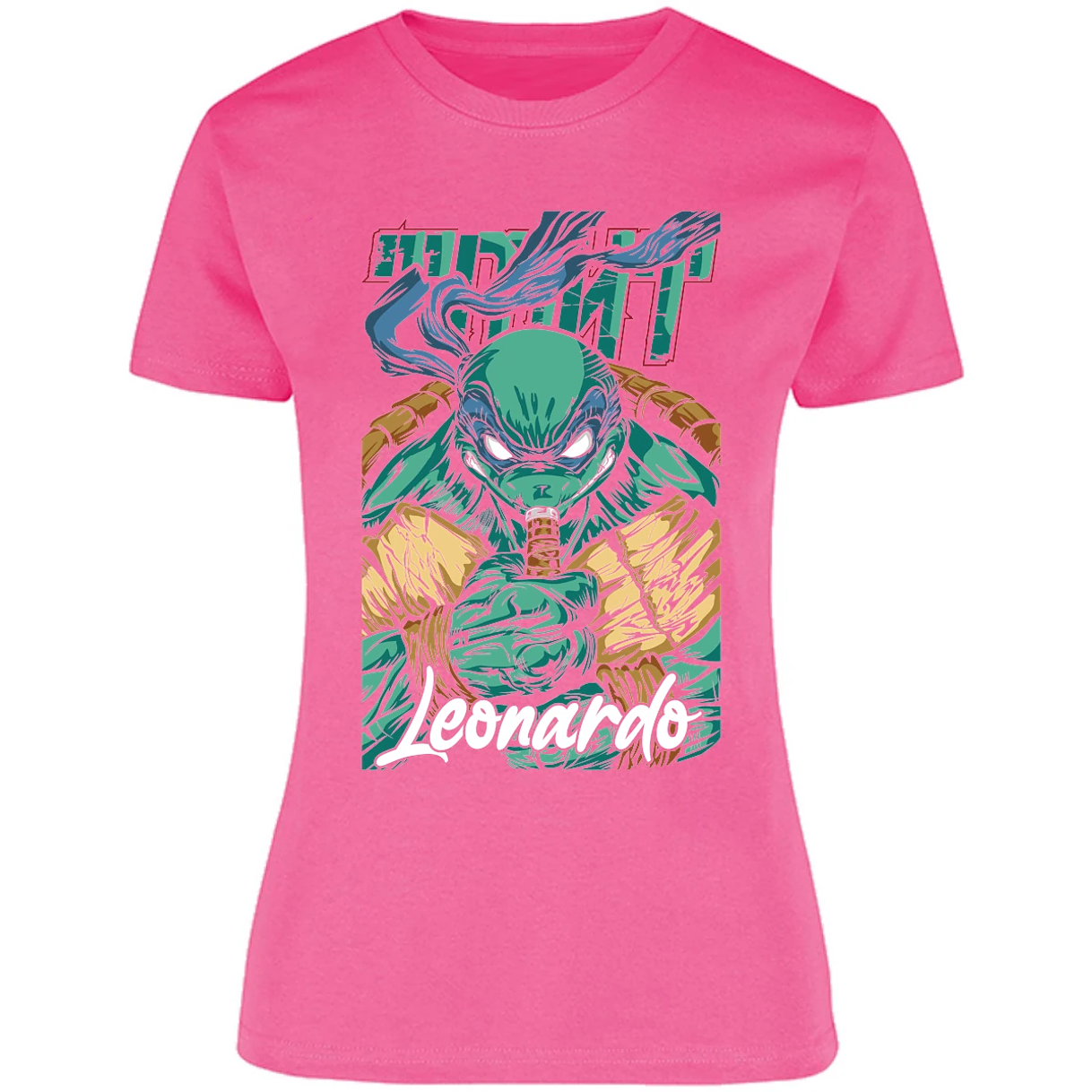 Blusa Ninja Turtles Leonardo Tmnt Blusa para Mujer 3