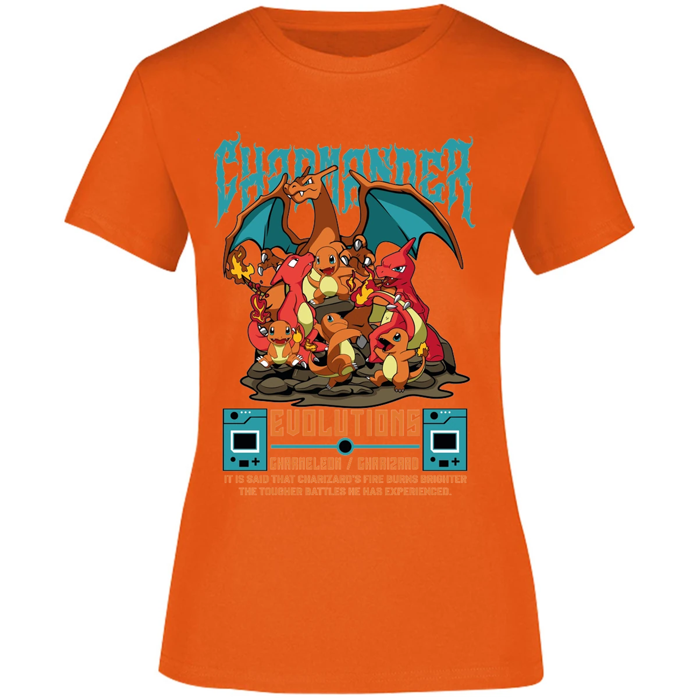Blusa Pokemon Charmander Anime Blusa para Mujer 4