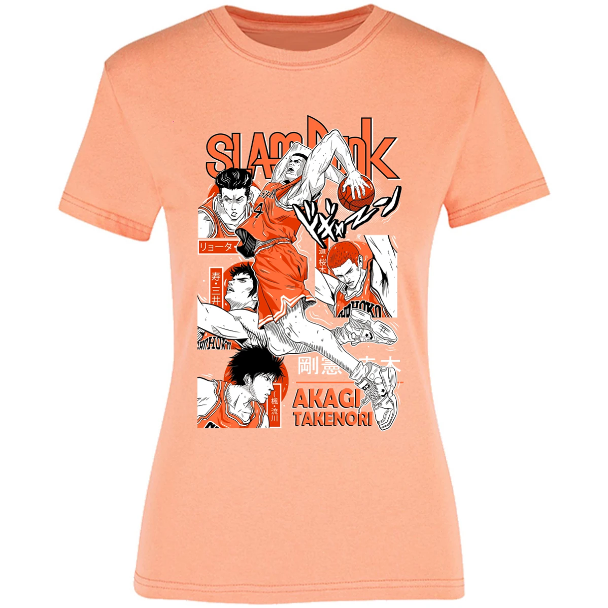 Blusa Slam Dunk Akagi Slam Dunk Blusa para Mujer 6