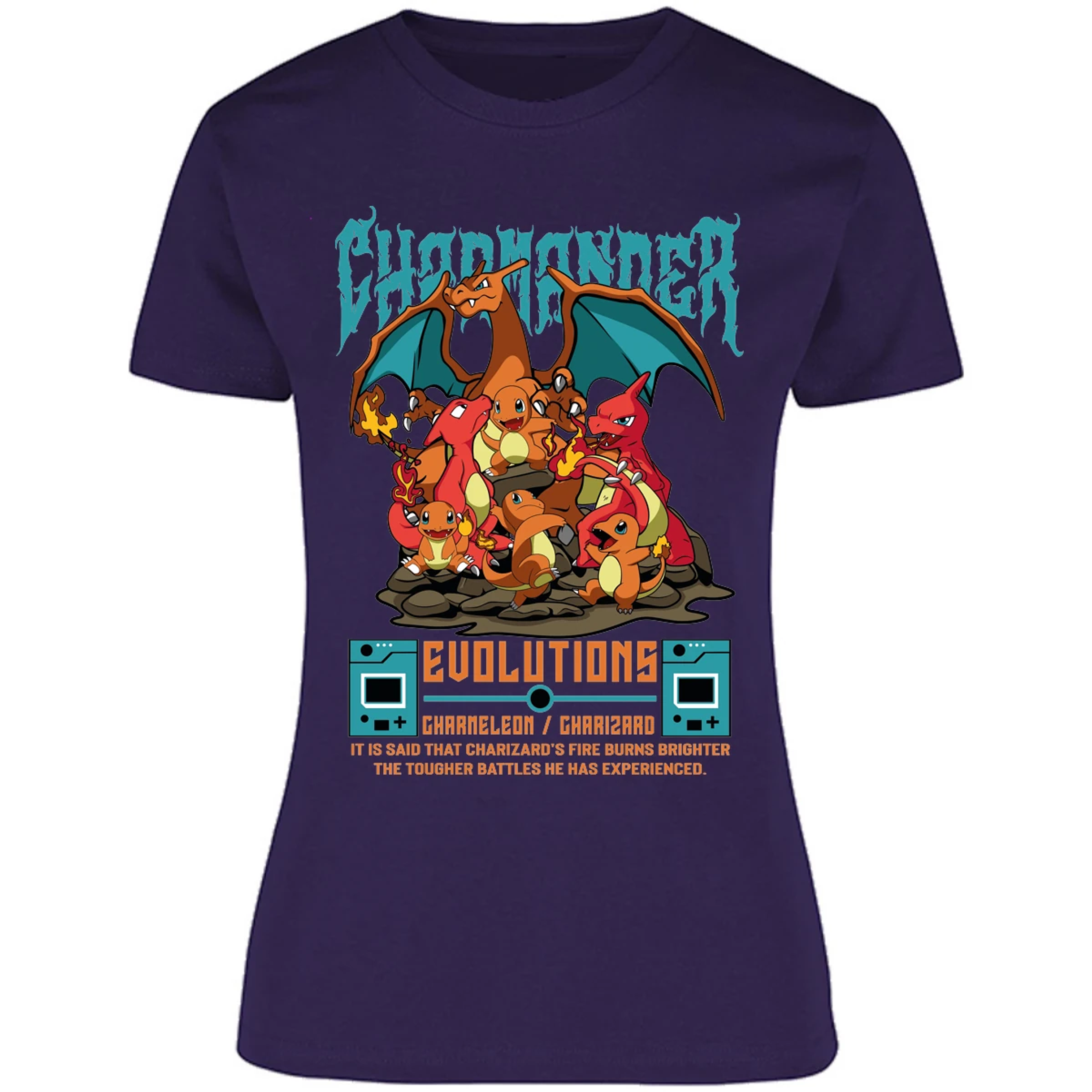 Blusa Pokemon Charmander Anime Blusa para Mujer 5