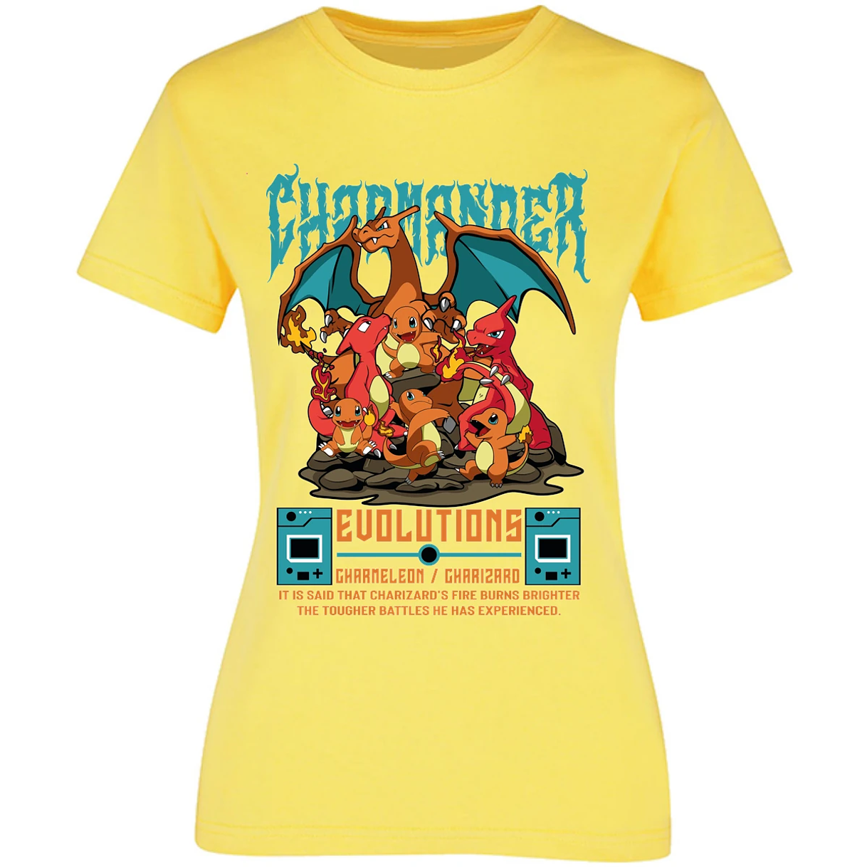 Blusa Pokemon Charmander Anime Blusa para Mujer 7