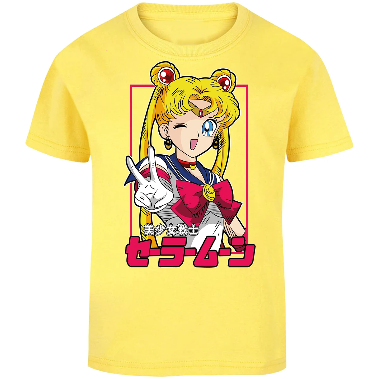 Playera Sailor Moon Sailor Moon Anime para Niño 17