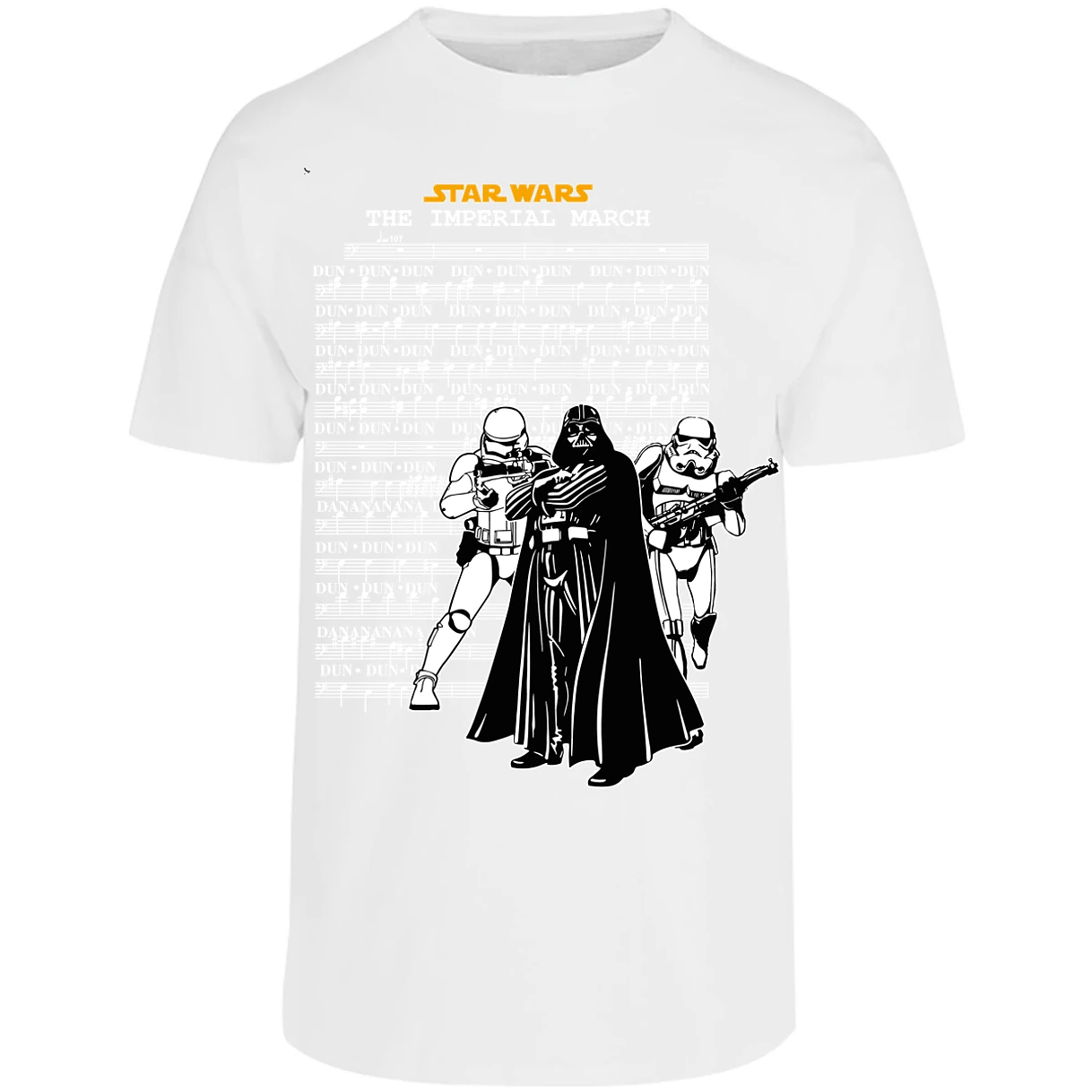 Playera Star Wars Imperial March para Adulto 7