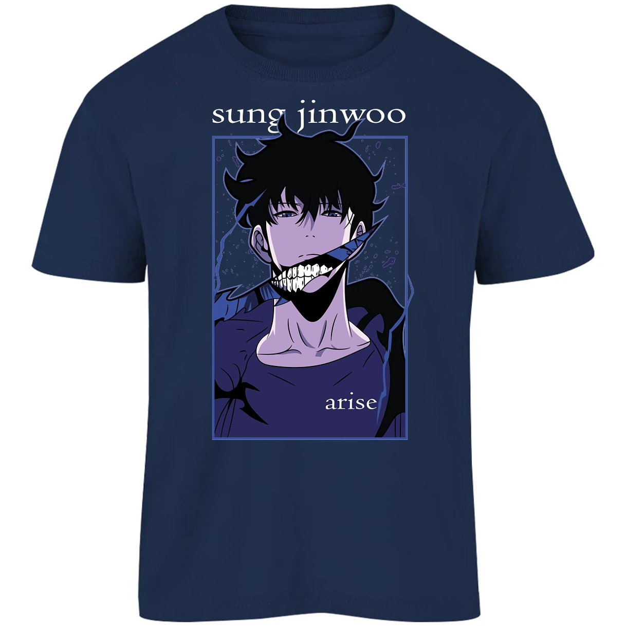 Playera Solo Leveling Sun Jin Woo Arise para Niño 2