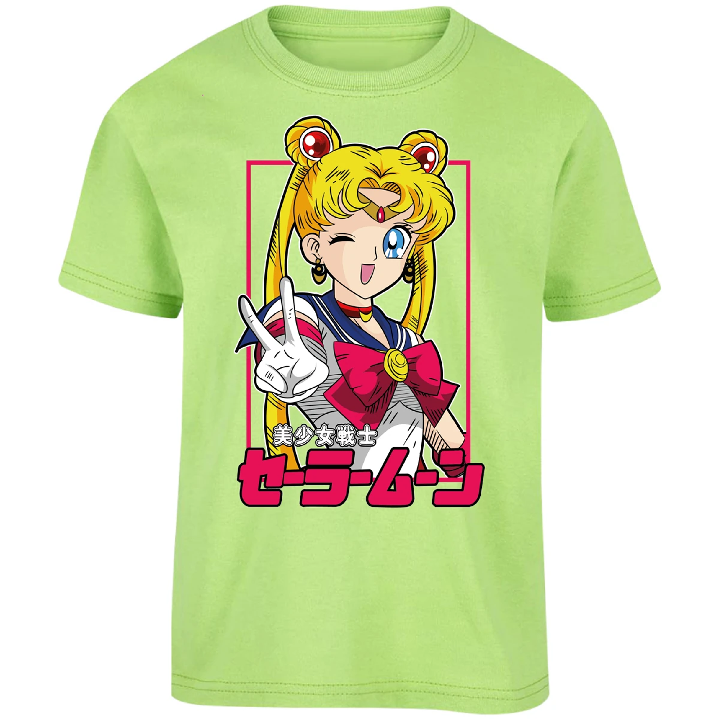 Playera Sailor Moon Sailor Moon Anime para Niño 4