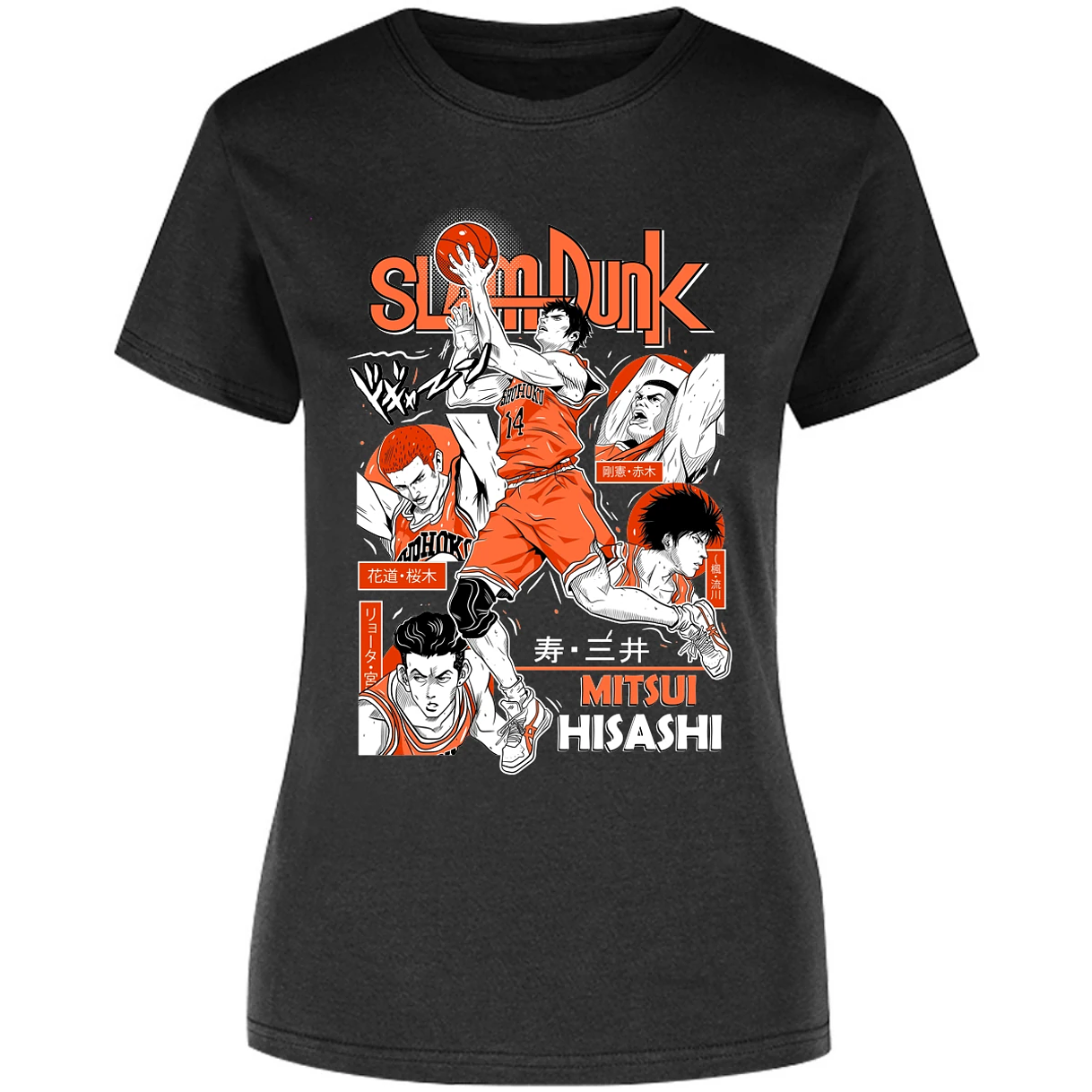 Blusa Slam Dunk Mitsui Slam Dunk Blusa para Mujer 2