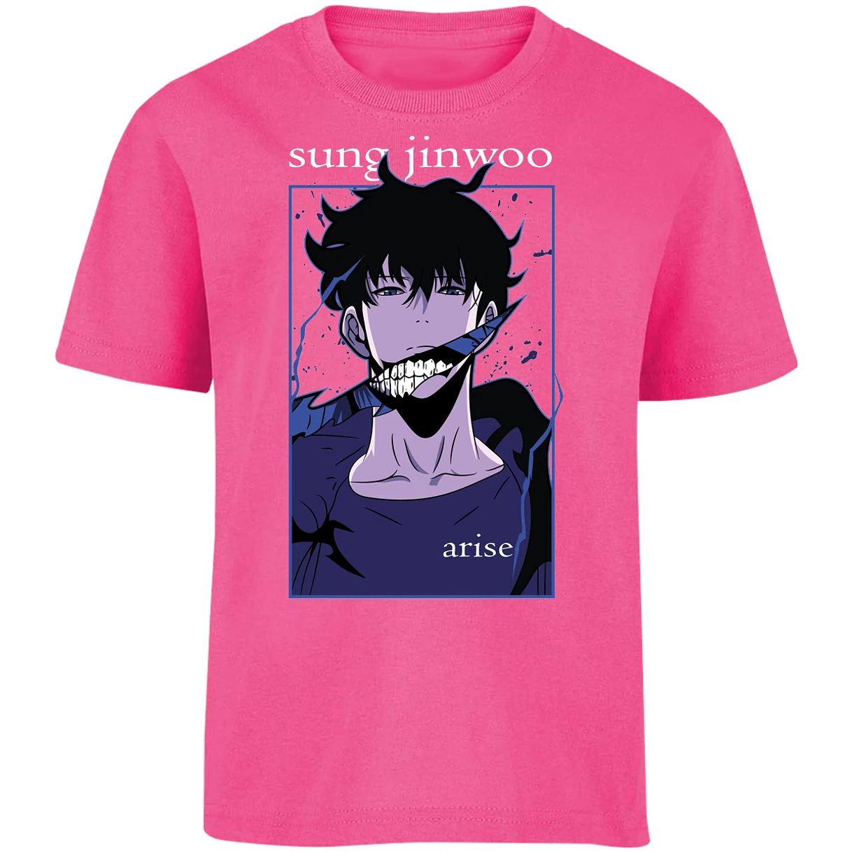 Playera Solo Leveling Sun Jin Woo Arise para Niño 8