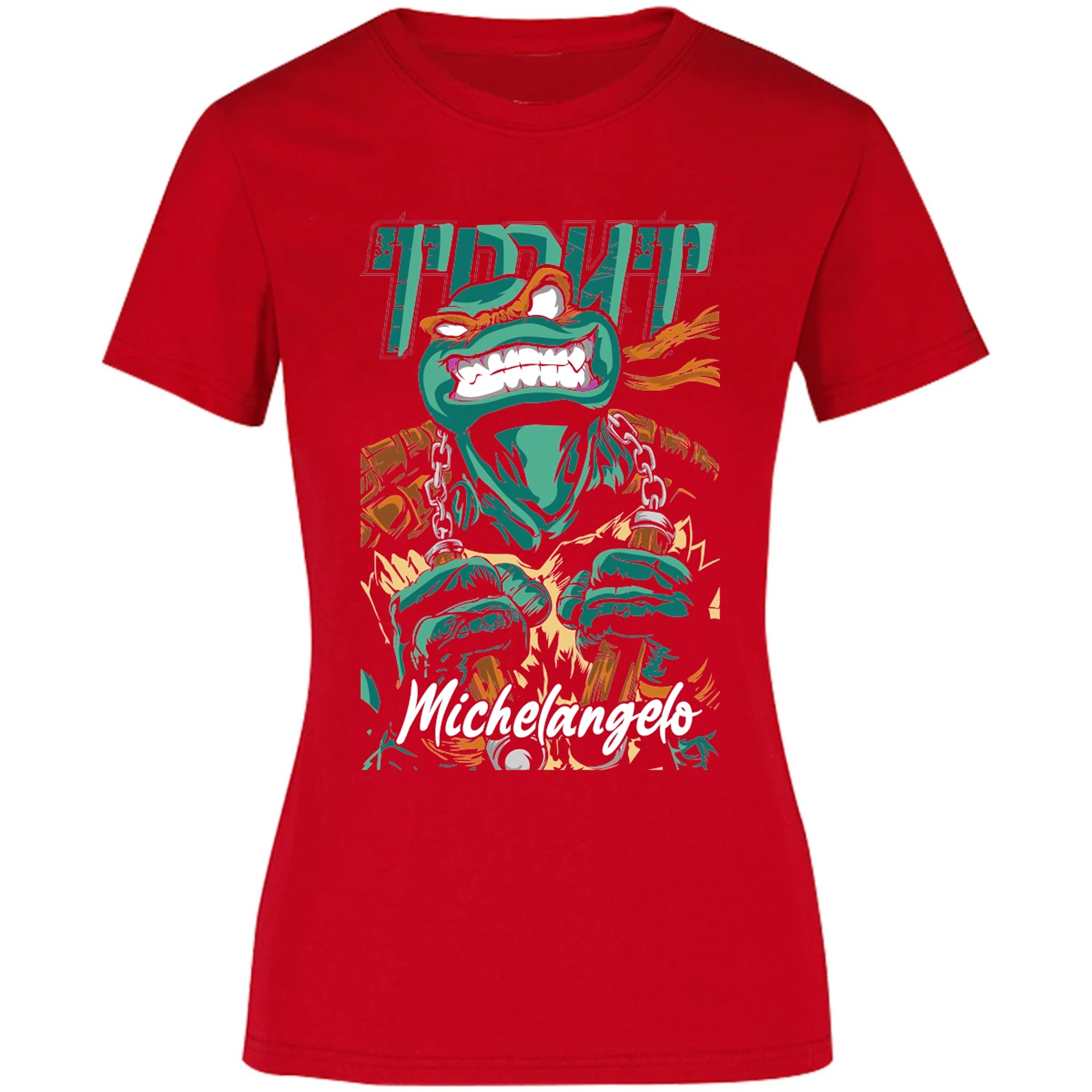 Blusa Ninja Turtles Mickey Tmnt Blusa para Mujer 5