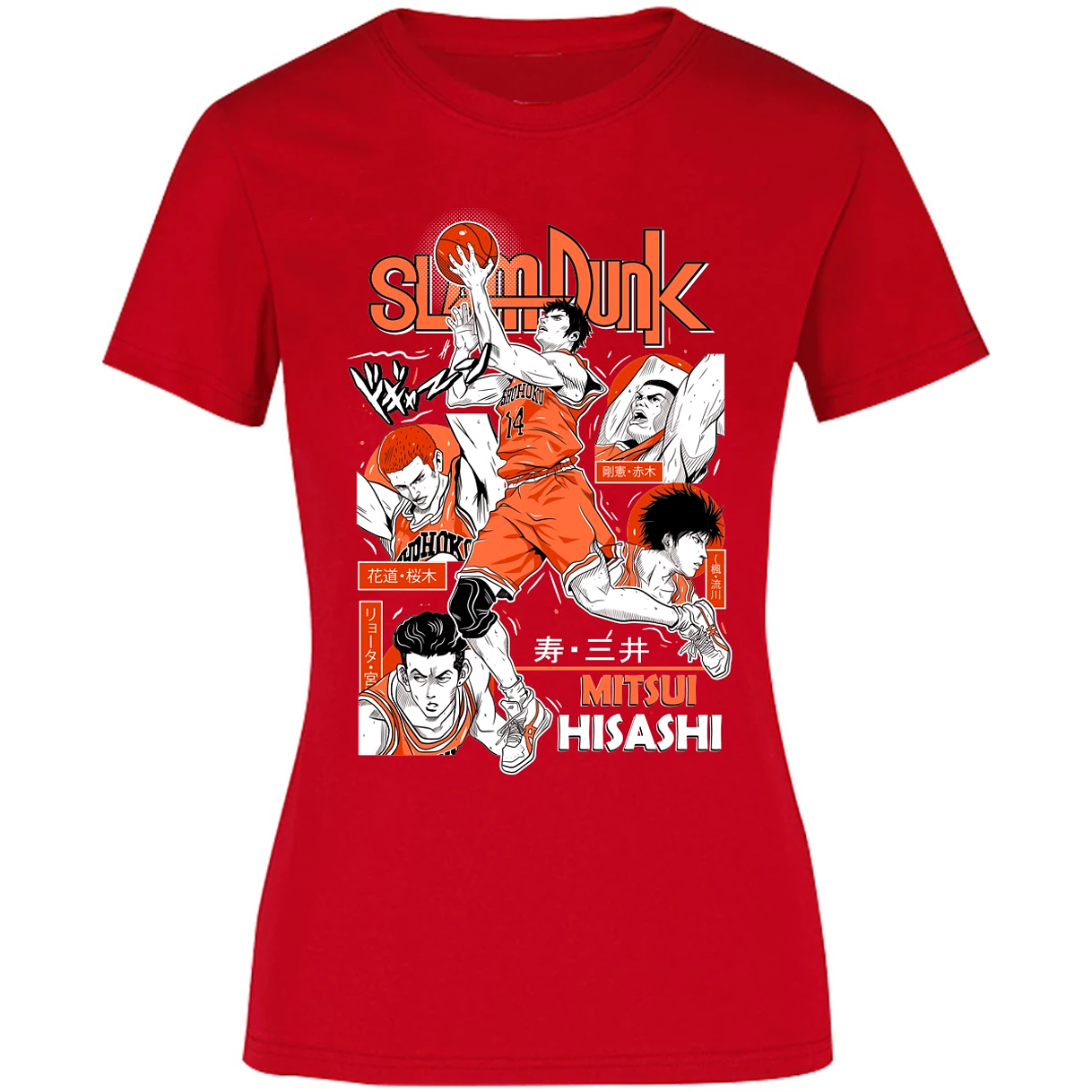 Blusa Slam Dunk Mitsui Slam Dunk Blusa para Mujer 14