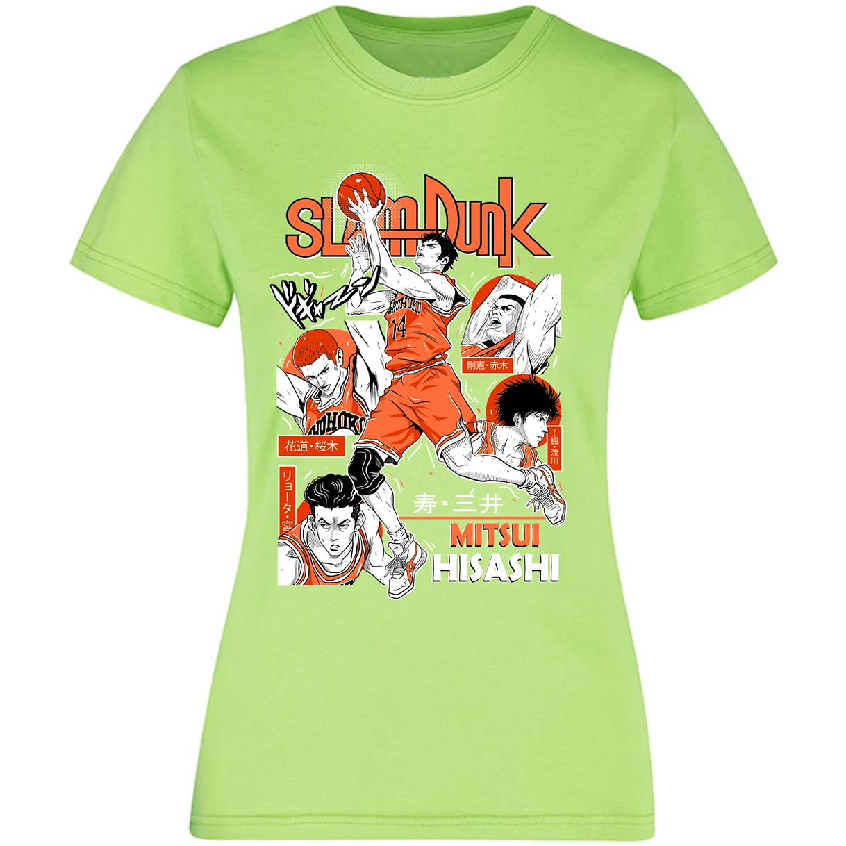 Blusa Slam Dunk Mitsui Slam Dunk Blusa para Mujer 12