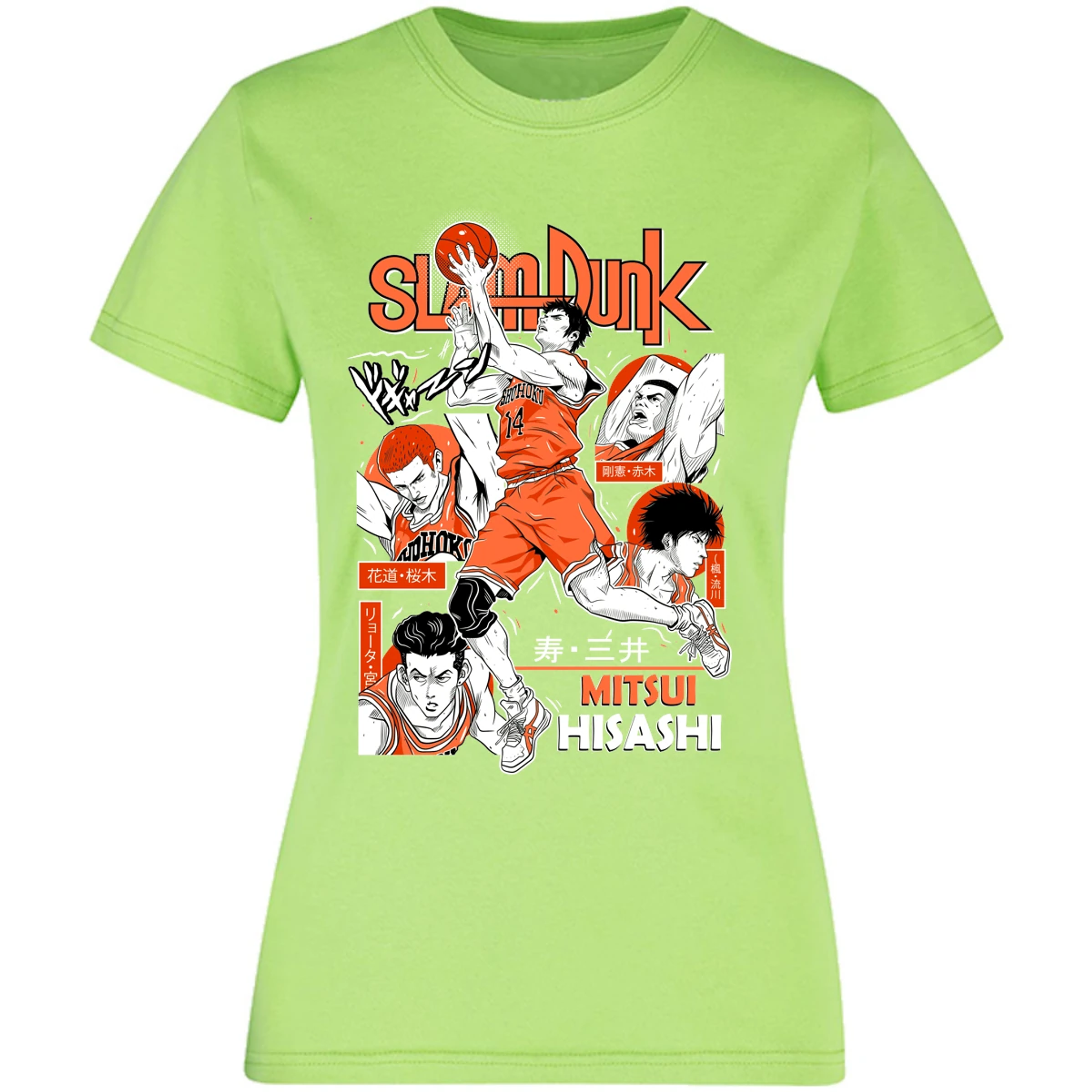 Blusa Slam Dunk Mitsui Slam Dunk Blusa para Mujer 12