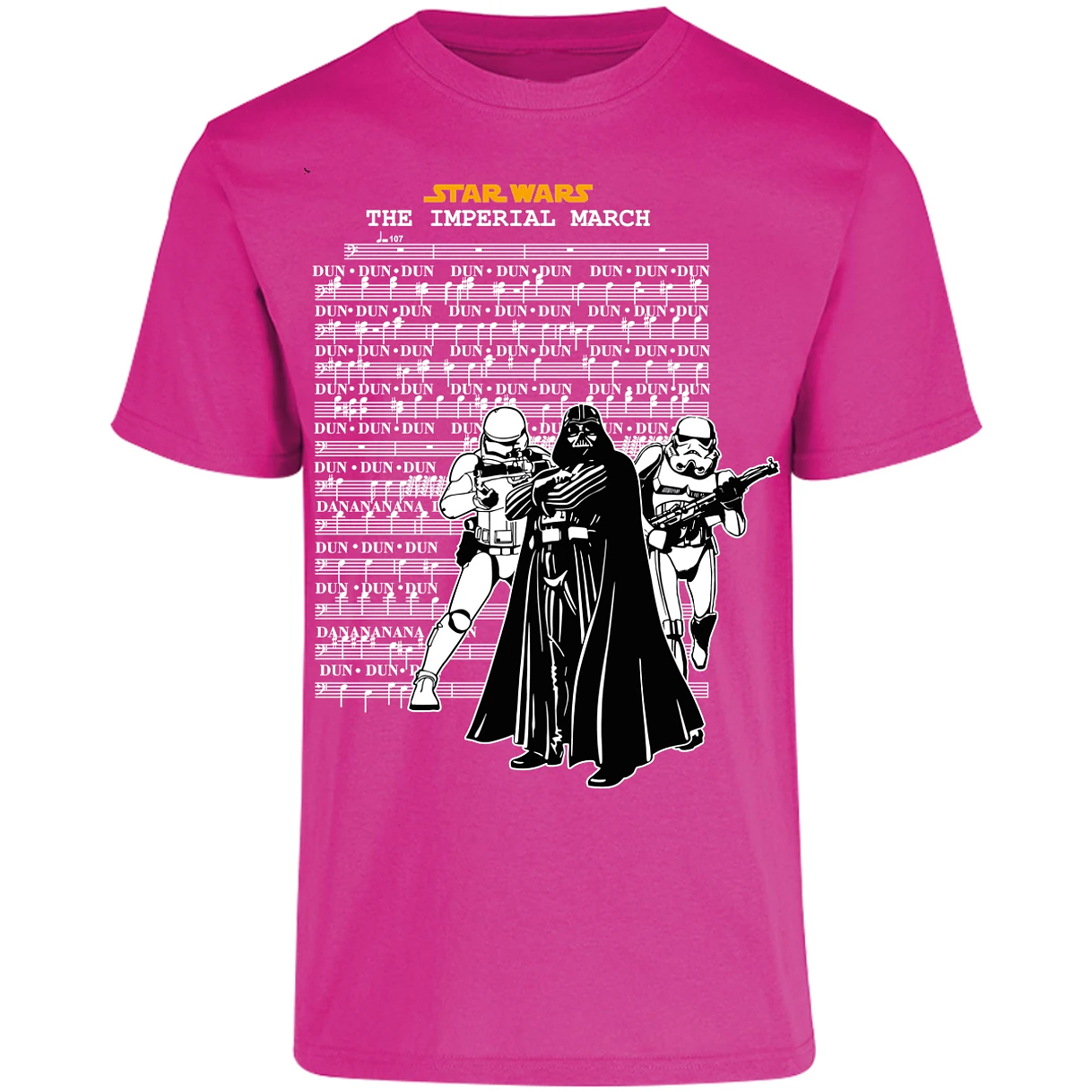 Playera Star Wars Imperial March para Adulto 10