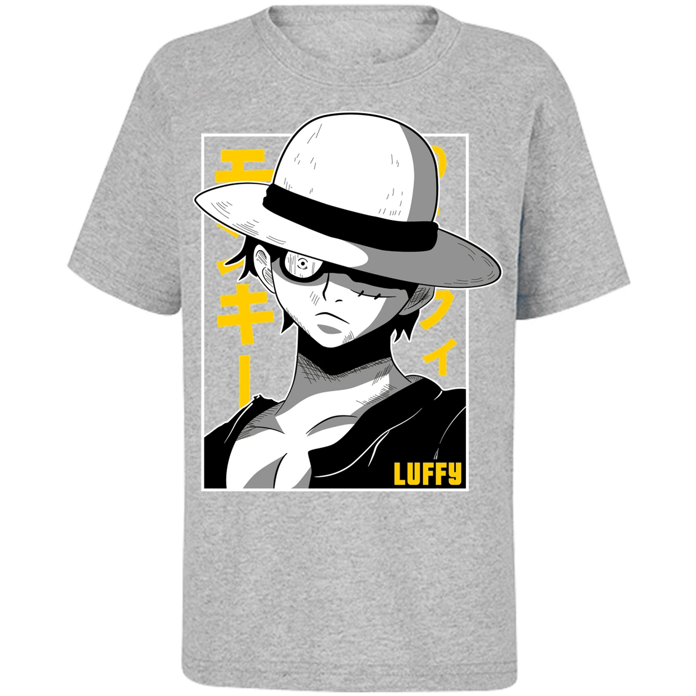 Playera One Piece Luffy Basic para Niño 13