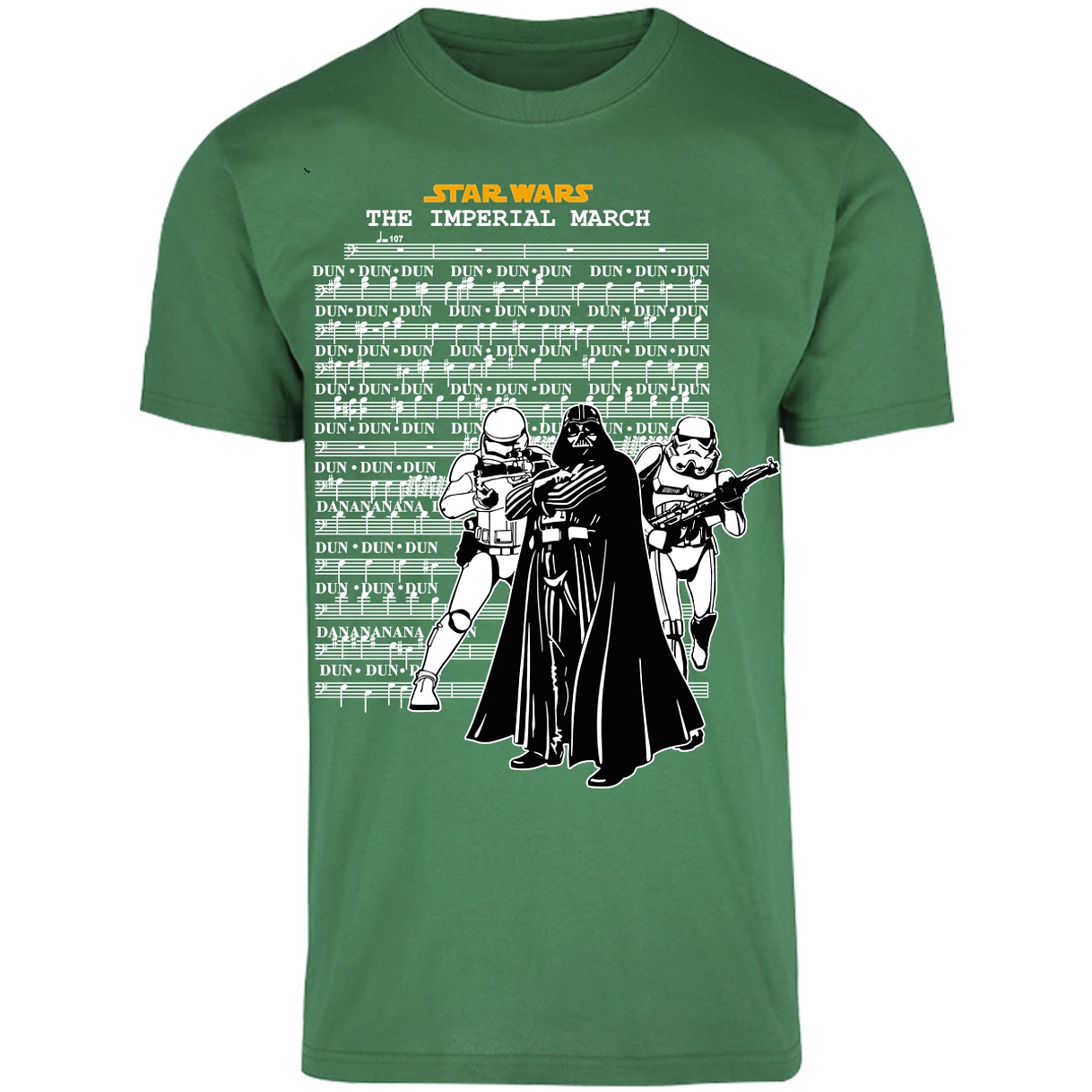 Playera Star Wars Imperial March para Adulto 16