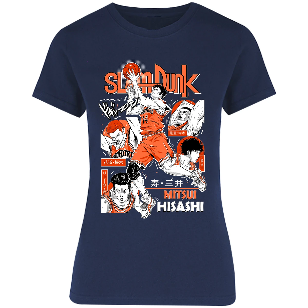 Blusa Slam Dunk Mitsui Slam Dunk Blusa para Mujer 13