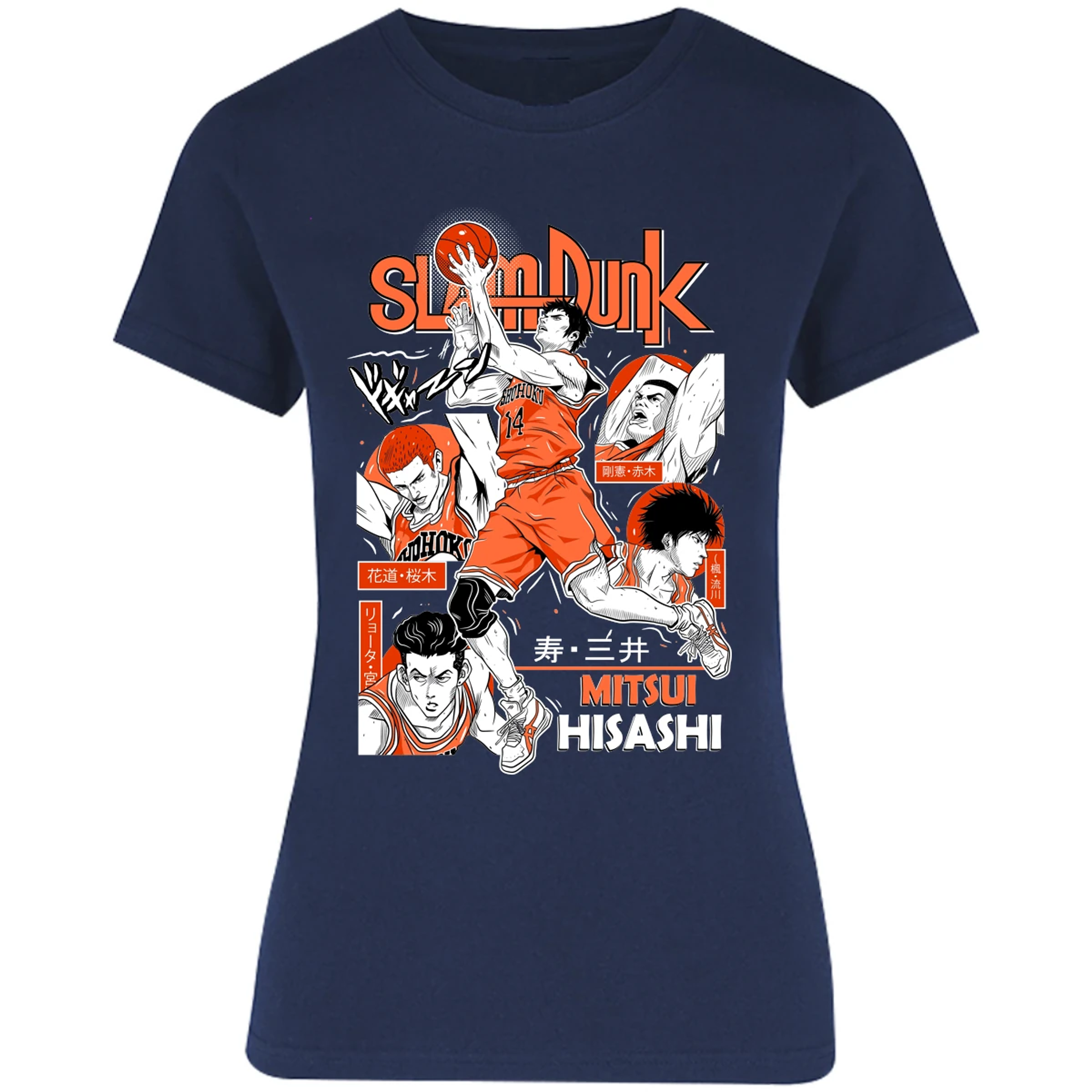 Blusa Slam Dunk Mitsui Slam Dunk Blusa para Mujer 13
