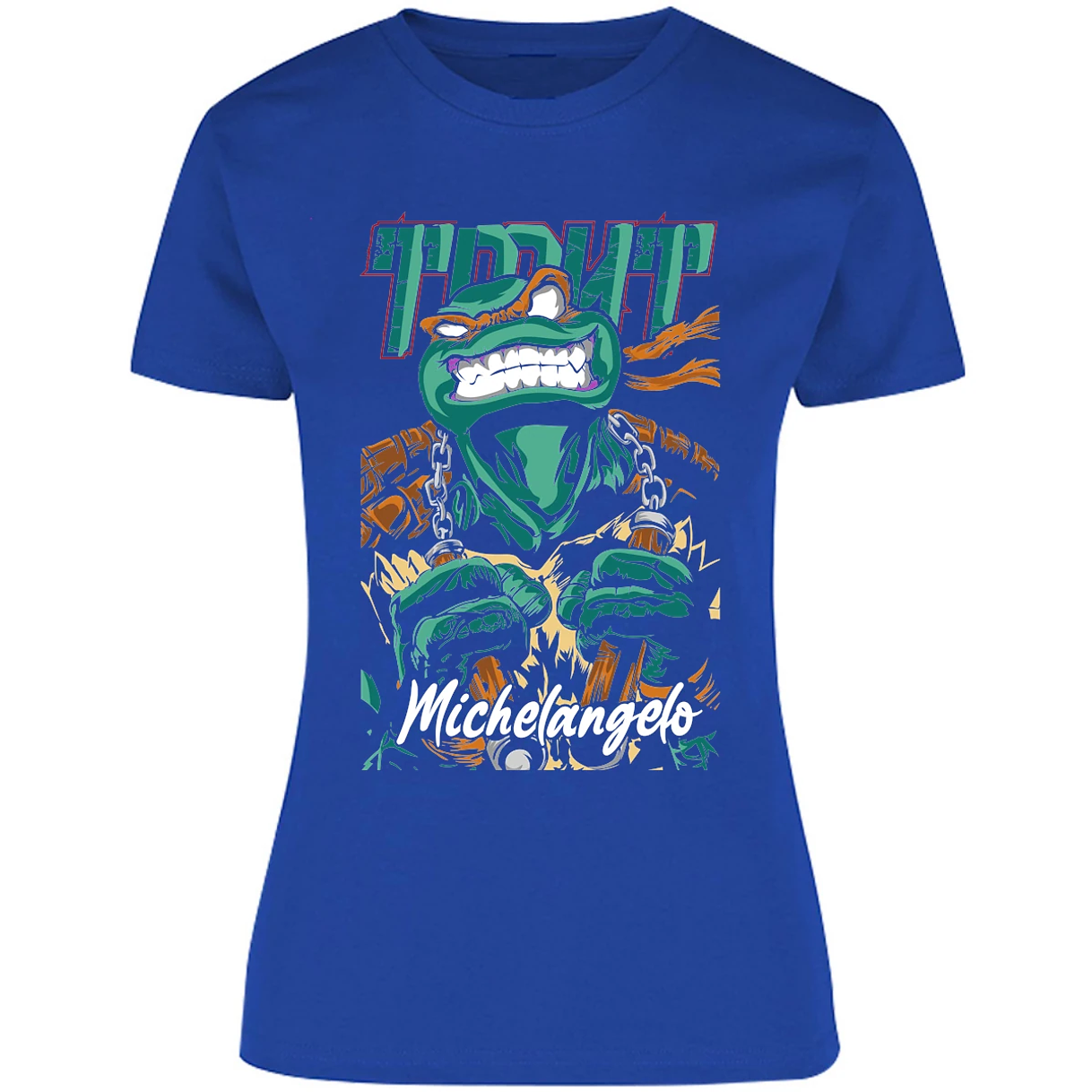 Blusa Ninja Turtles Mickey Tmnt Blusa para Mujer 16