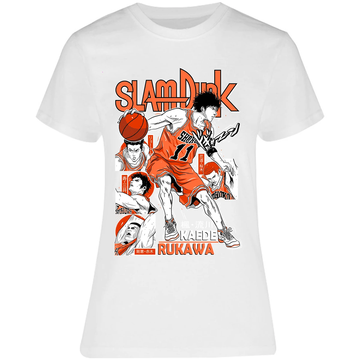 Blusa Slam Dunk Rukawa Slam Dunk Blusa para Mujer 6