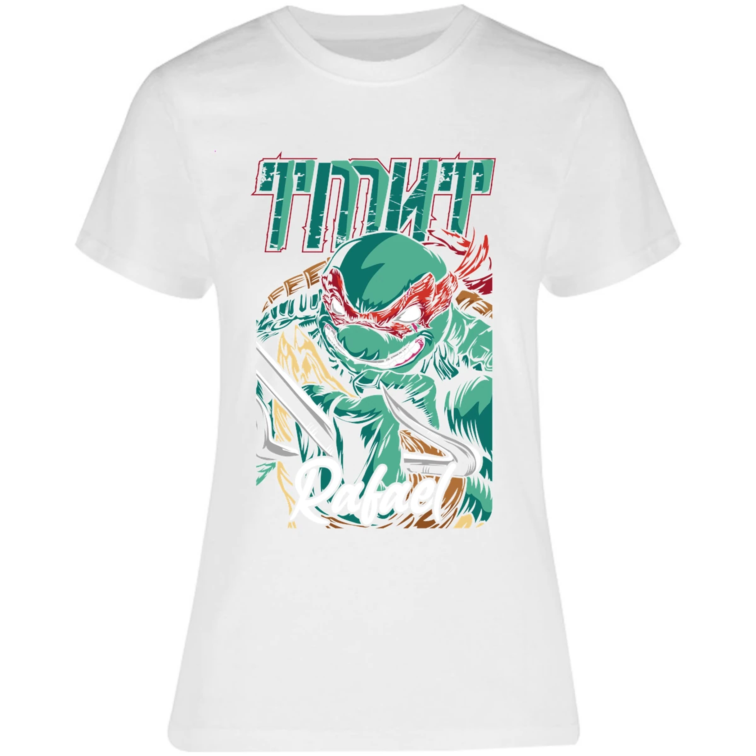 Blusa Ninja Turtles Rafael Tmnt Blusa para Mujer 17