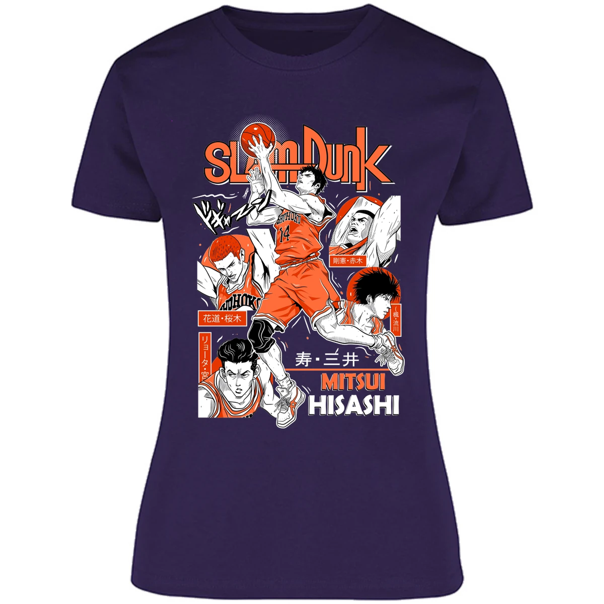 Blusa Slam Dunk Mitsui Slam Dunk Blusa para Mujer 17