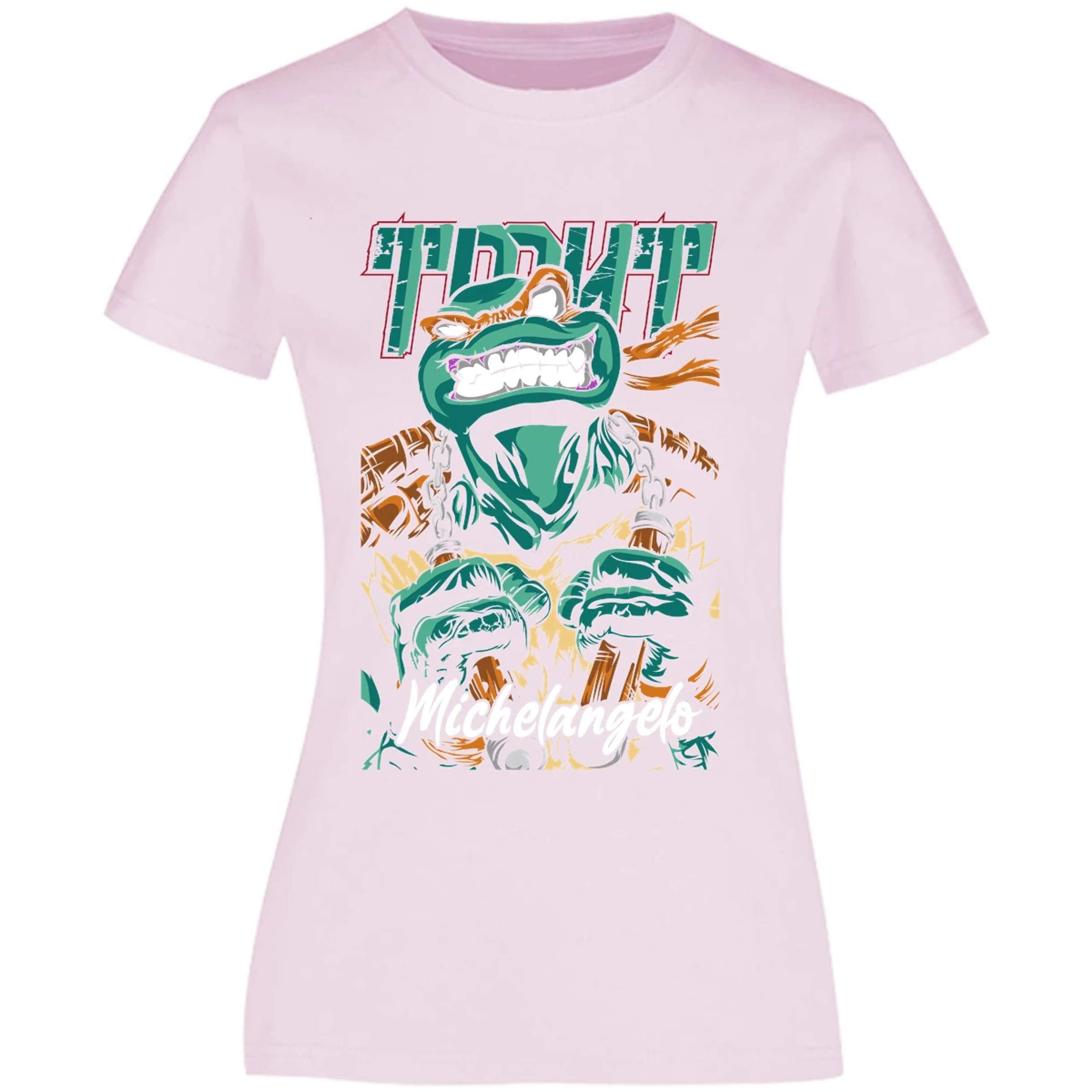 Blusa Ninja Turtles Mickey Tmnt Blusa para Mujer 18