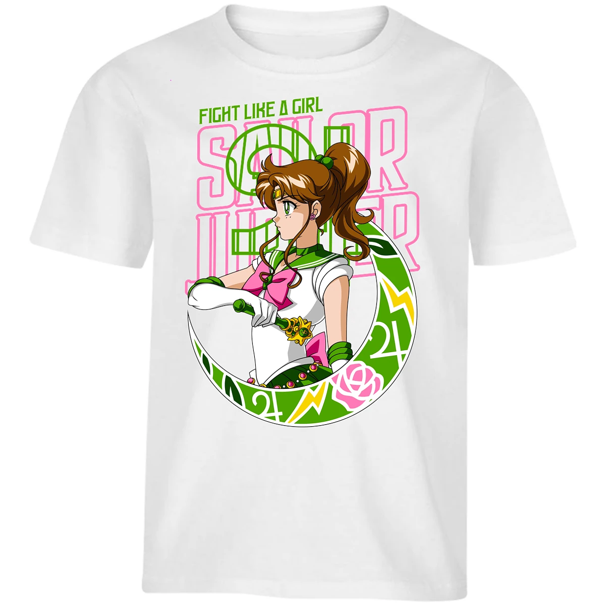 Playera Sailor Moon Sailor Moon Jupiter para Niño 1