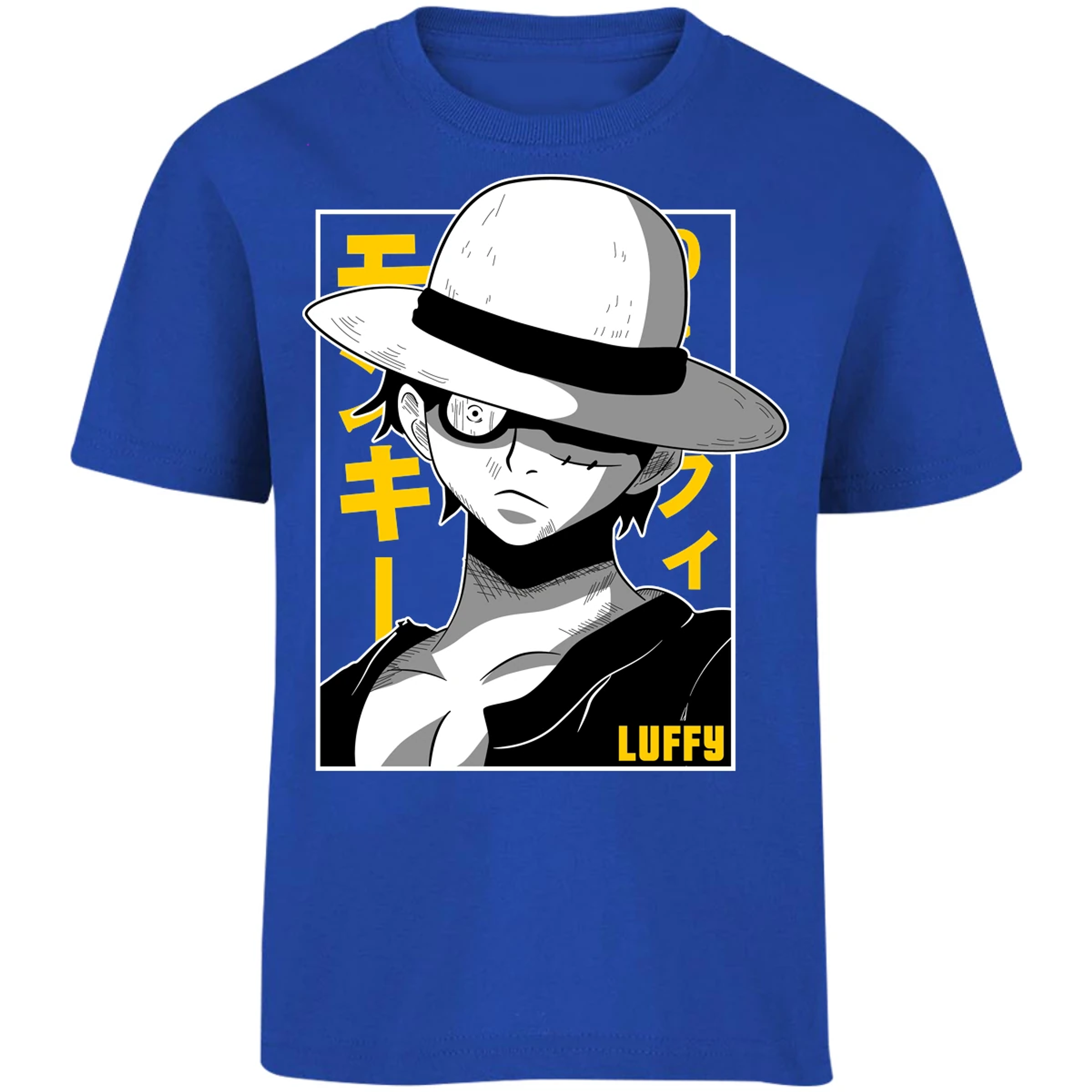 Playera One Piece Luffy Basic para Niño 21