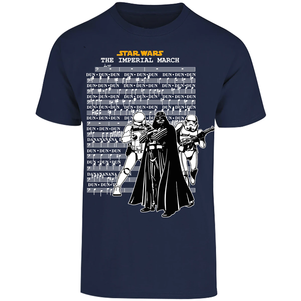 Playera Star Wars Imperial March para Adulto 11