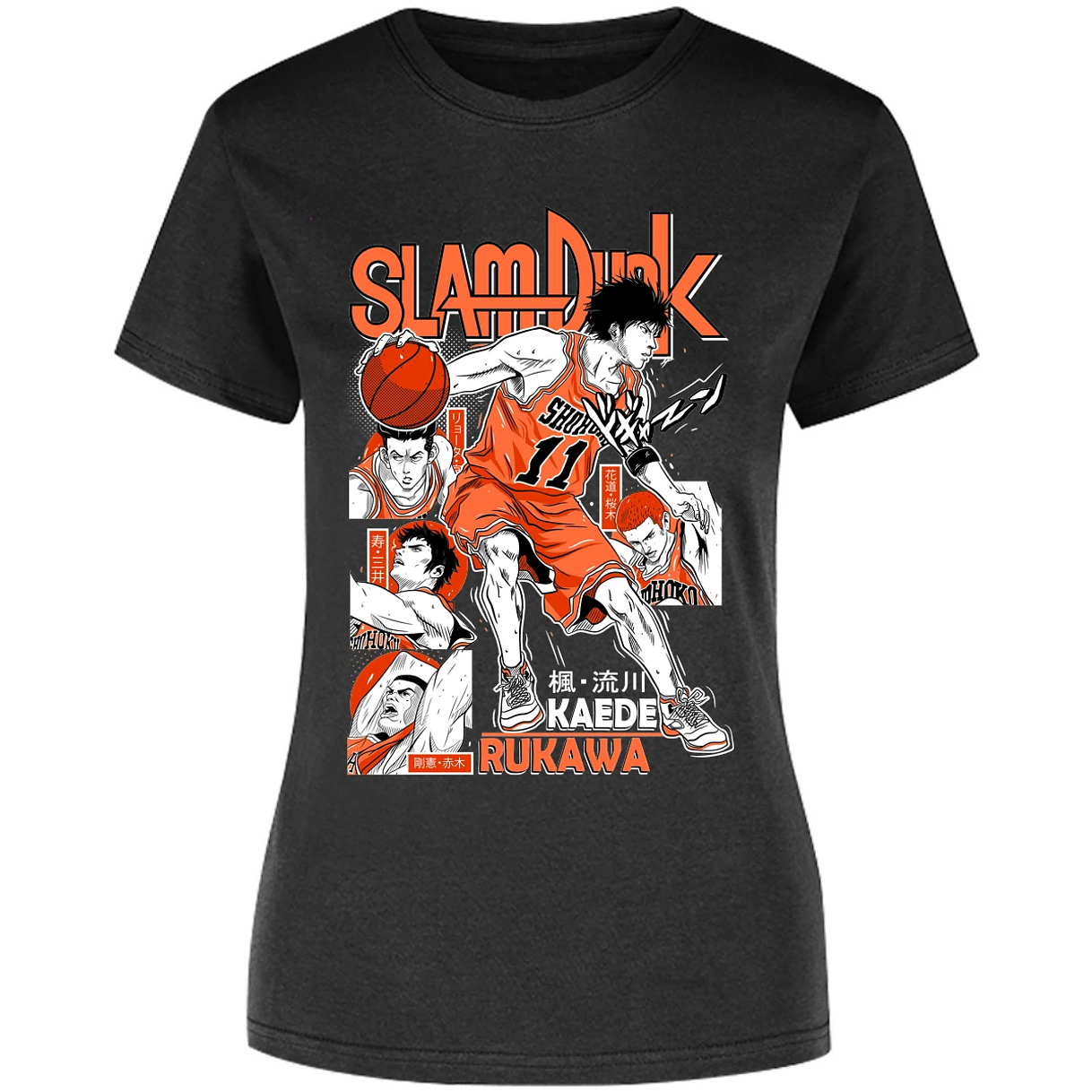 Blusa Slam Dunk Rukawa Slam Dunk Blusa para Mujer 13
