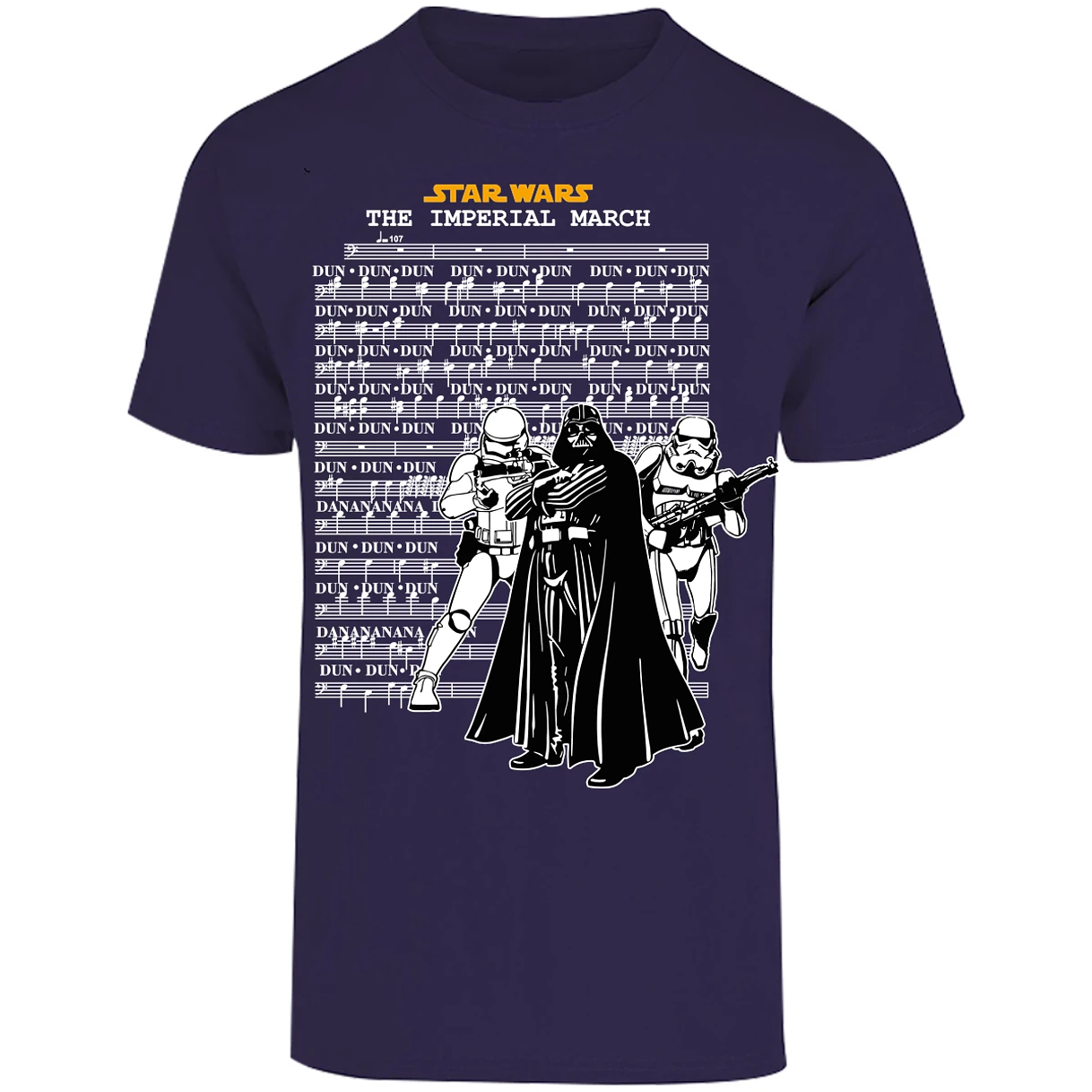 Playera Star Wars Imperial March para Adulto 9