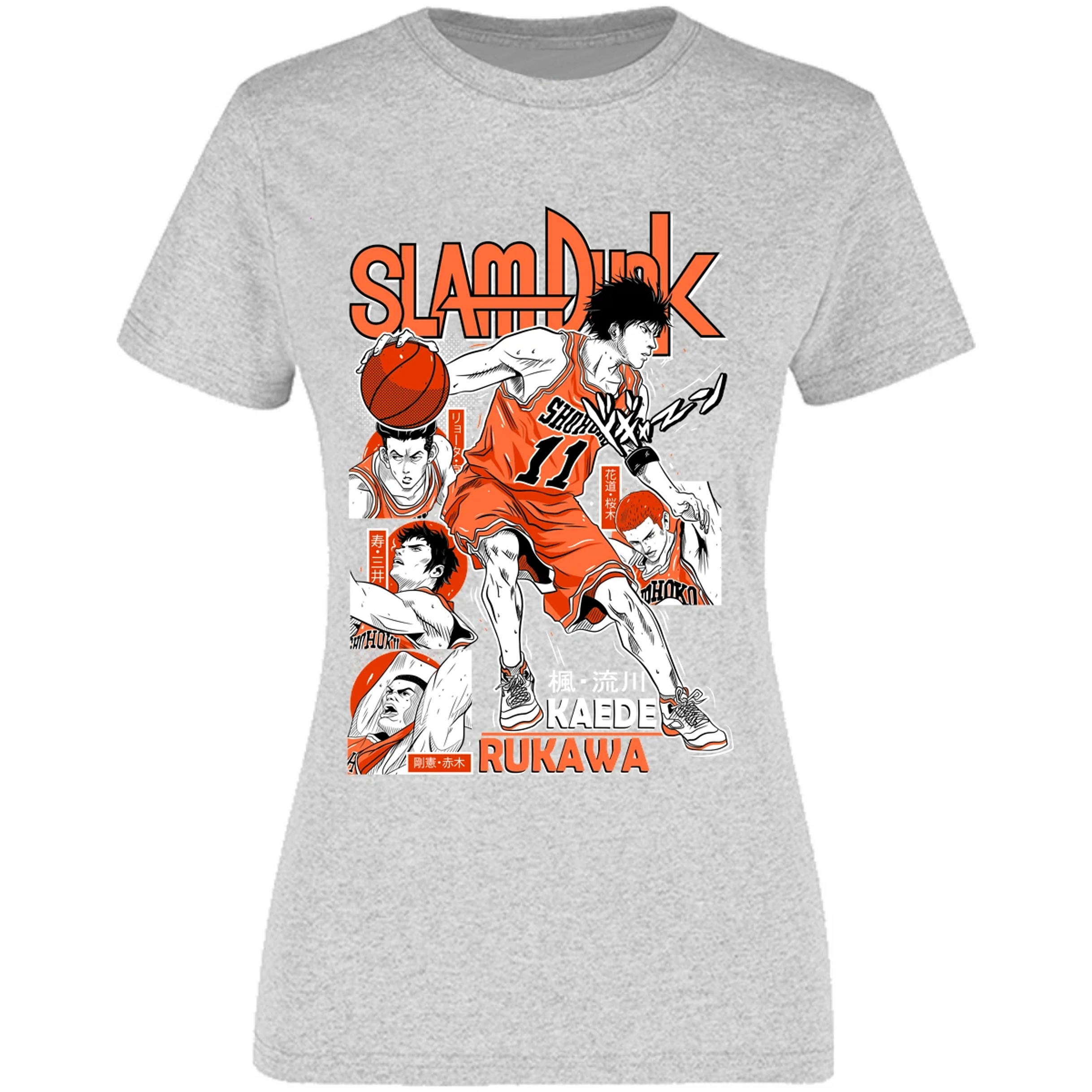 Blusa Slam Dunk Rukawa Slam Dunk Blusa para Mujer 7