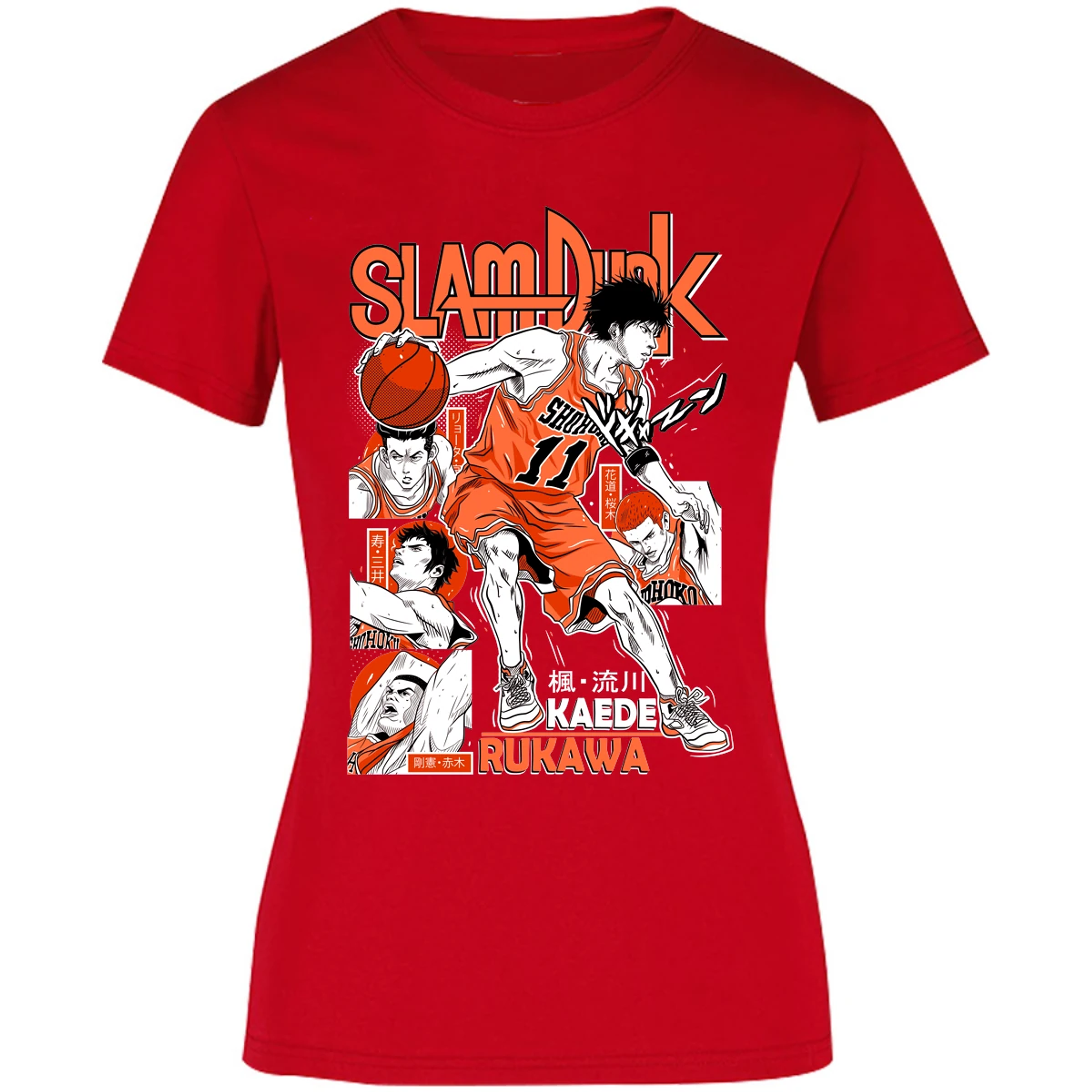 Blusa Slam Dunk Rukawa Slam Dunk Blusa para Mujer 15