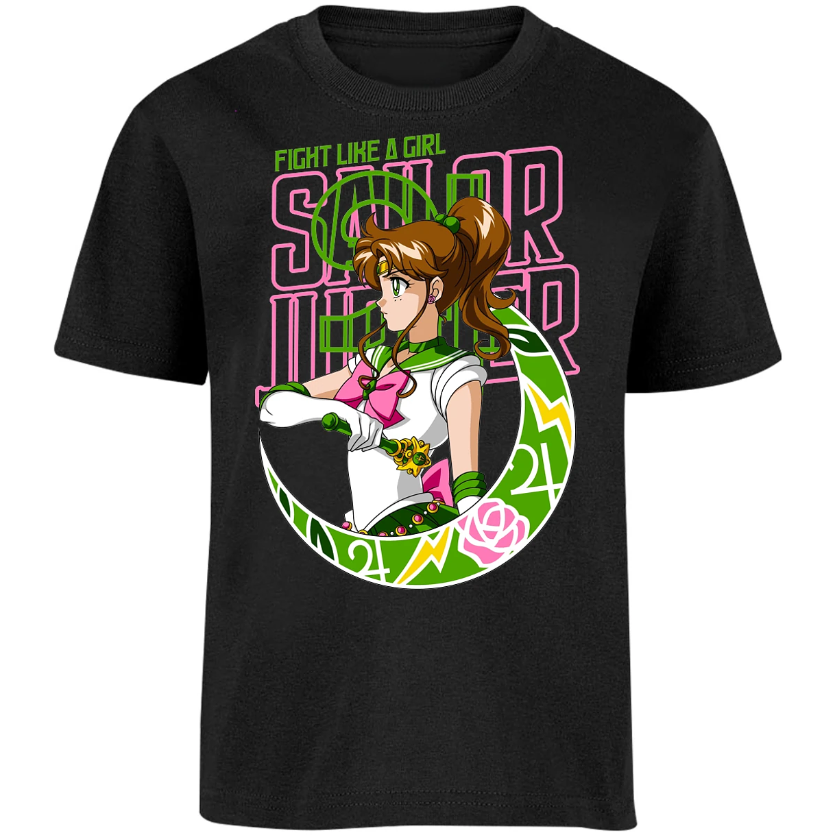 Playera Sailor Moon Sailor Moon Jupiter para Niño 13