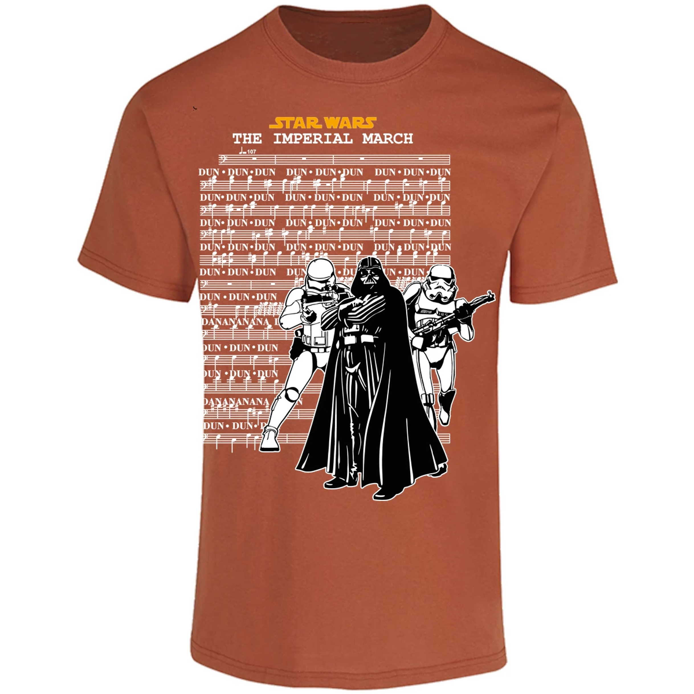 Playera Star Wars Imperial March para Adulto 18