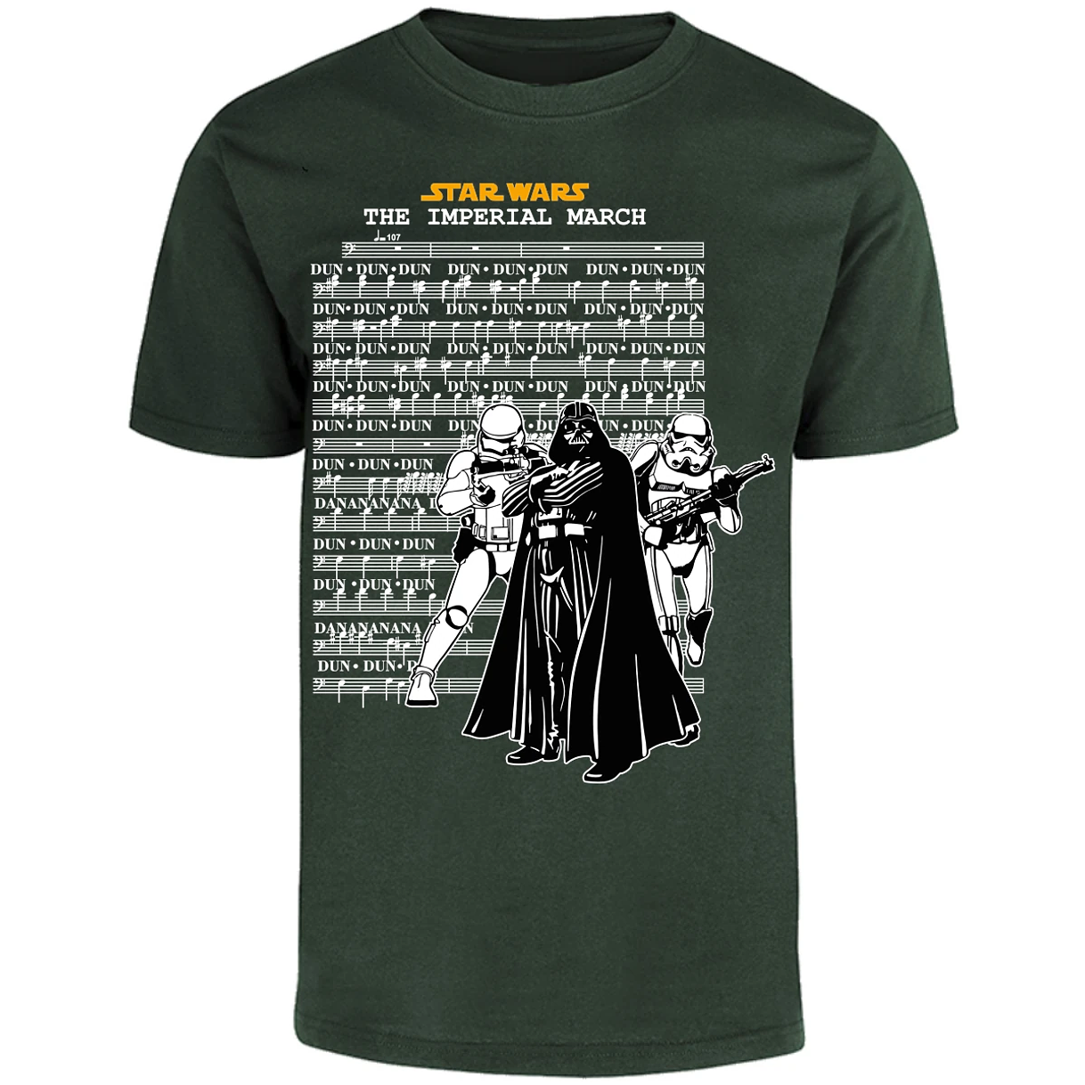 Playera Star Wars Imperial March para Adulto 3