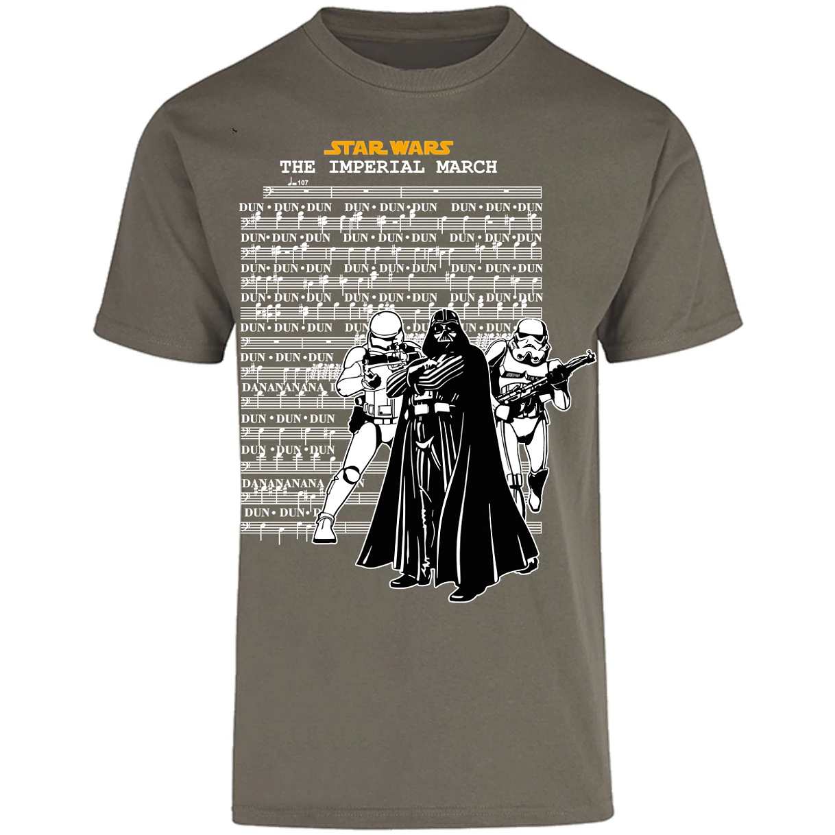 Playera Star Wars Imperial March para Adulto 17