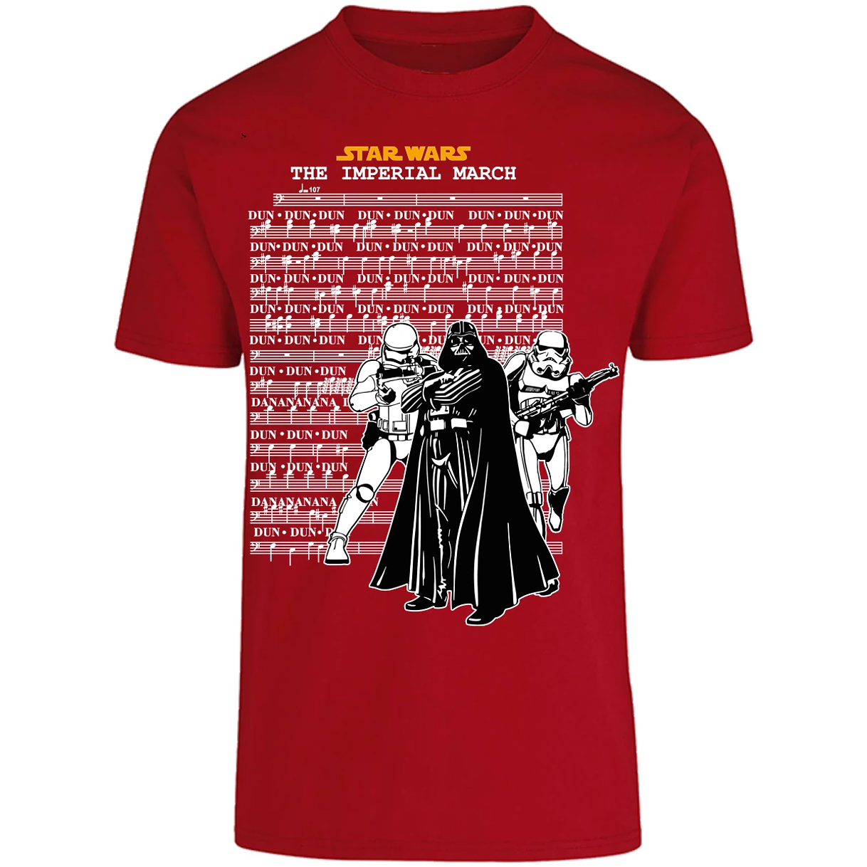 Playera Star Wars Imperial March para Adulto 24