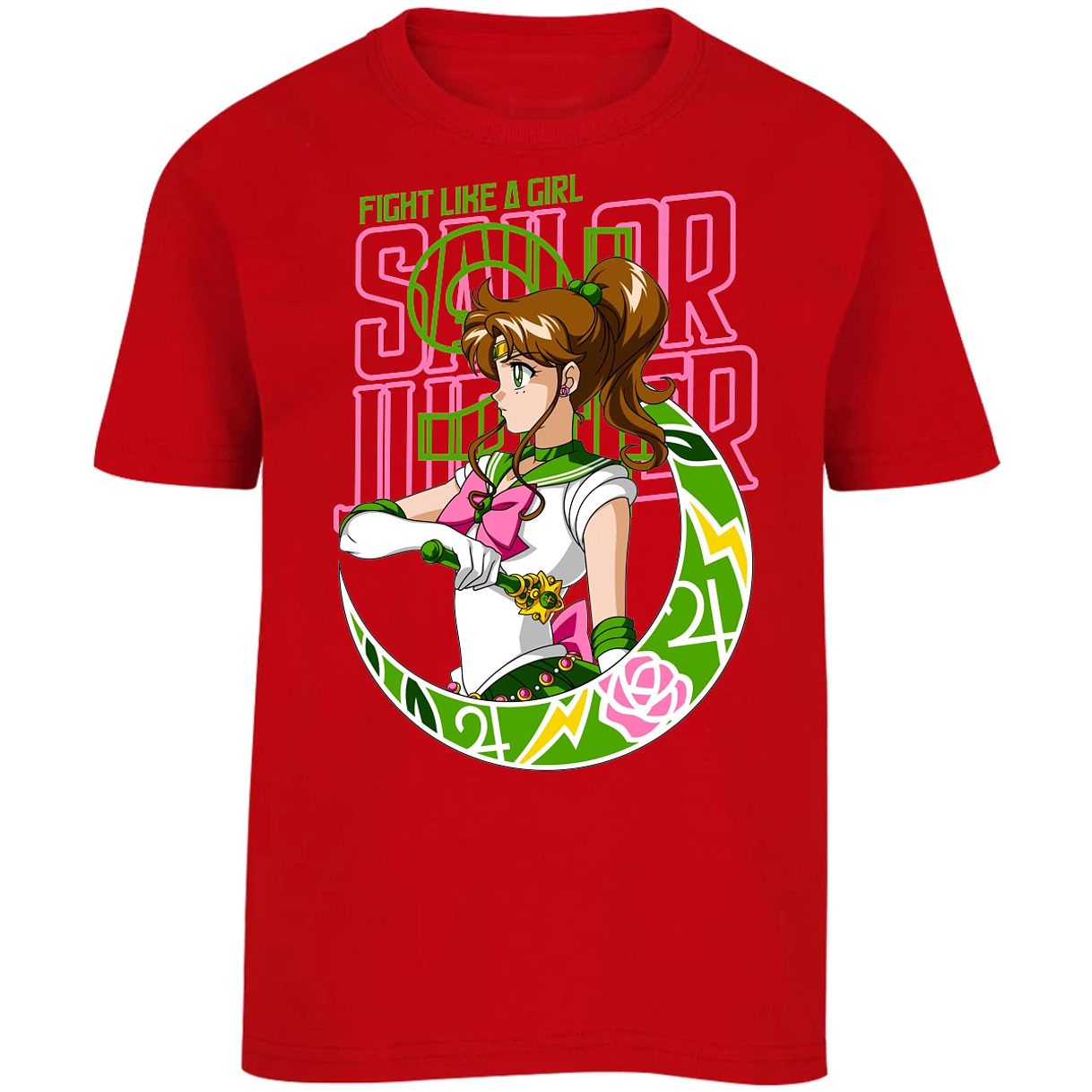 Playera Sailor Moon Sailor Moon Jupiter para Niño 3
