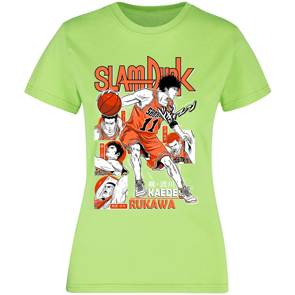 Blusa Slam Dunk Rukawa Slam Dunk Blusa para Mujer 14