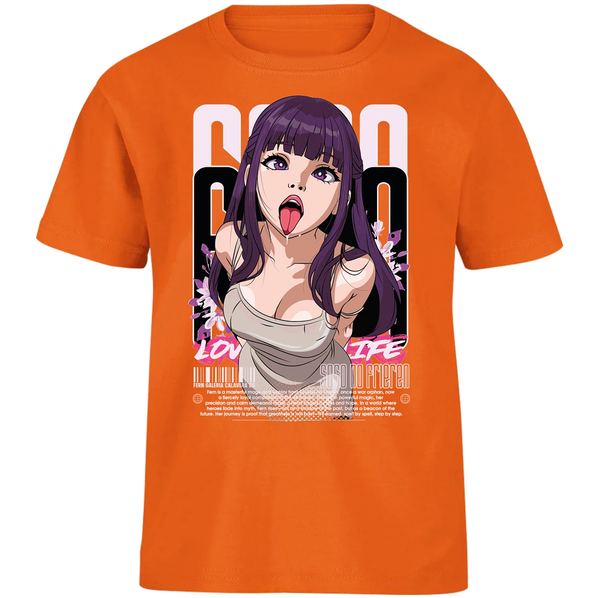 Playera Soso No Frieren Fern Waifu para Niño 6