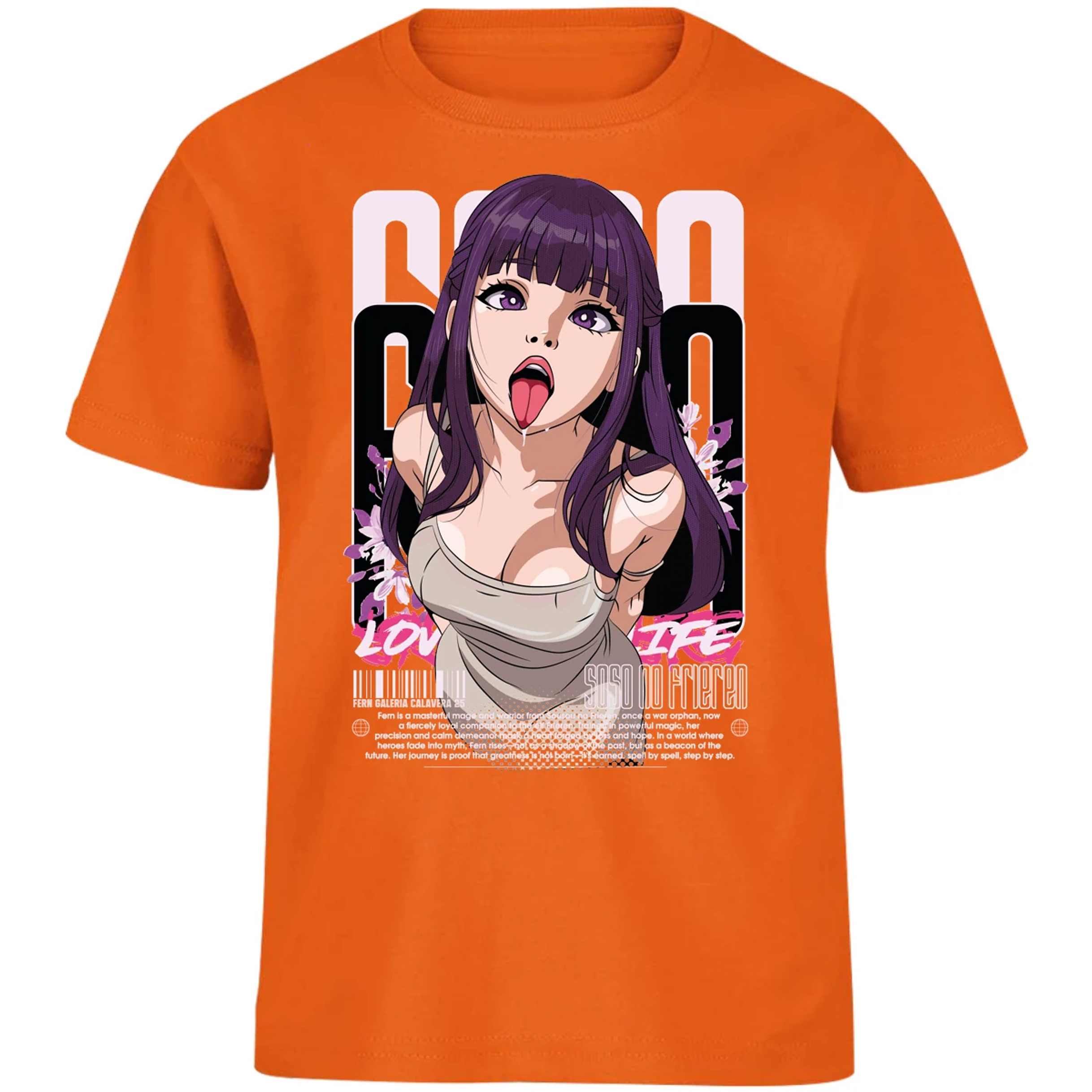 Playera Soso No Frieren Fern Waifu para Niño 6