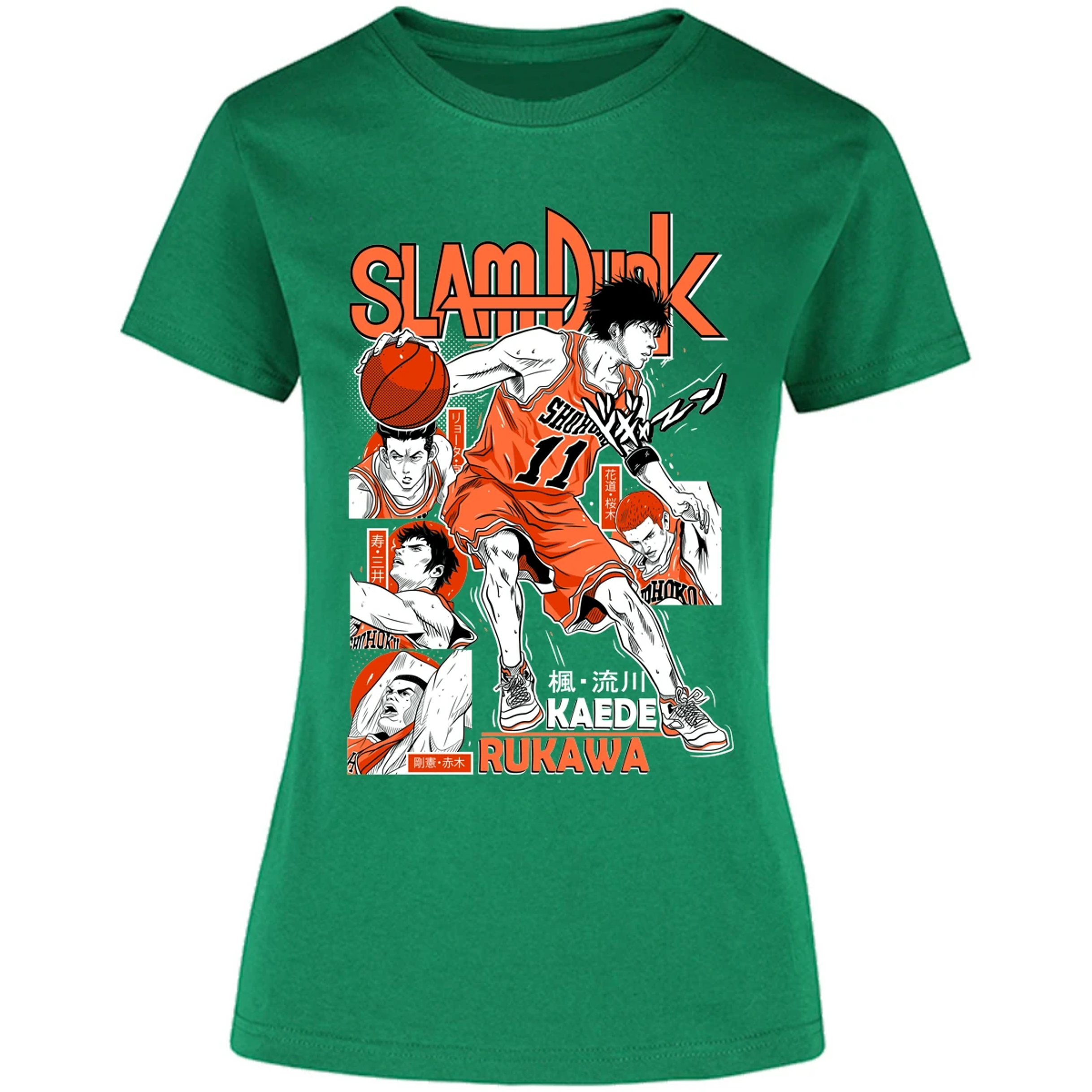 Blusa Slam Dunk Rukawa Slam Dunk Blusa para Mujer 12