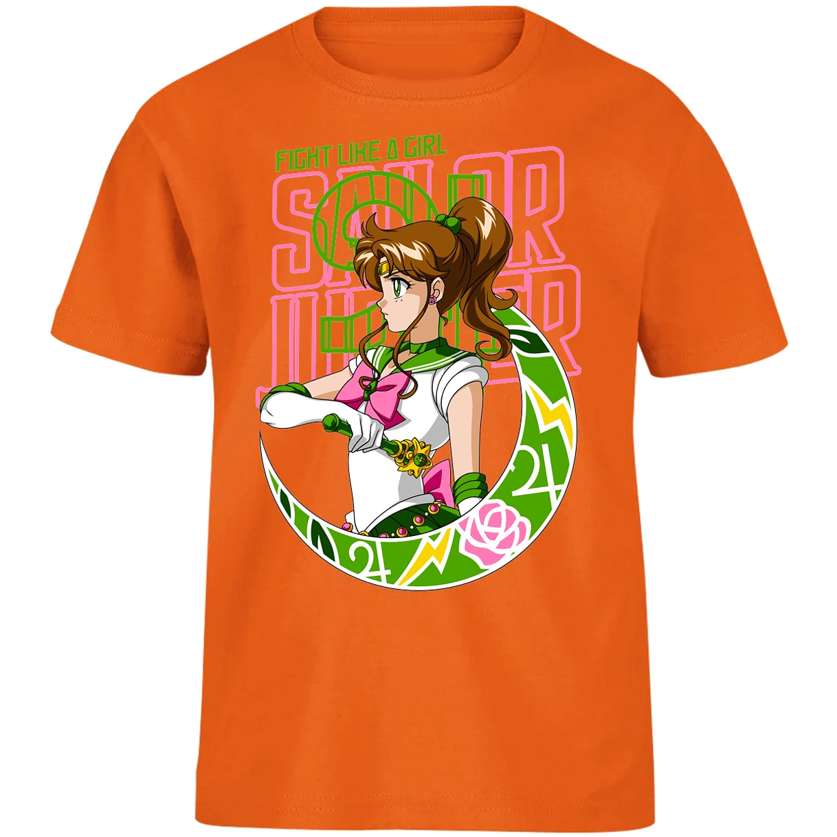 Playera Sailor Moon Sailor Moon Jupiter para Niño 11