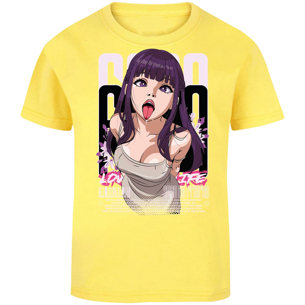 Playera Soso No Frieren Fern Waifu para Niño 7