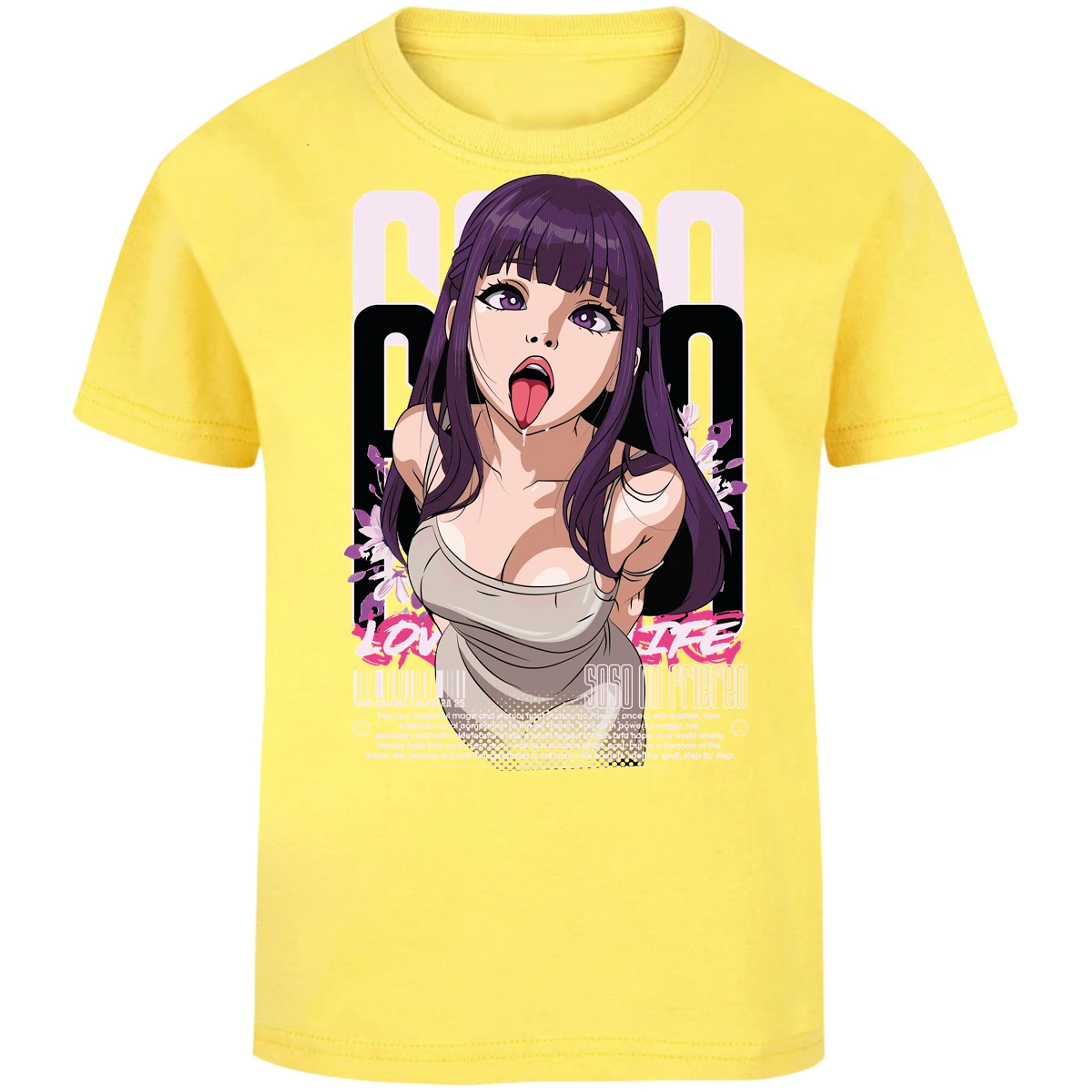 Playera Soso No Frieren Fern Waifu para Niño 7
